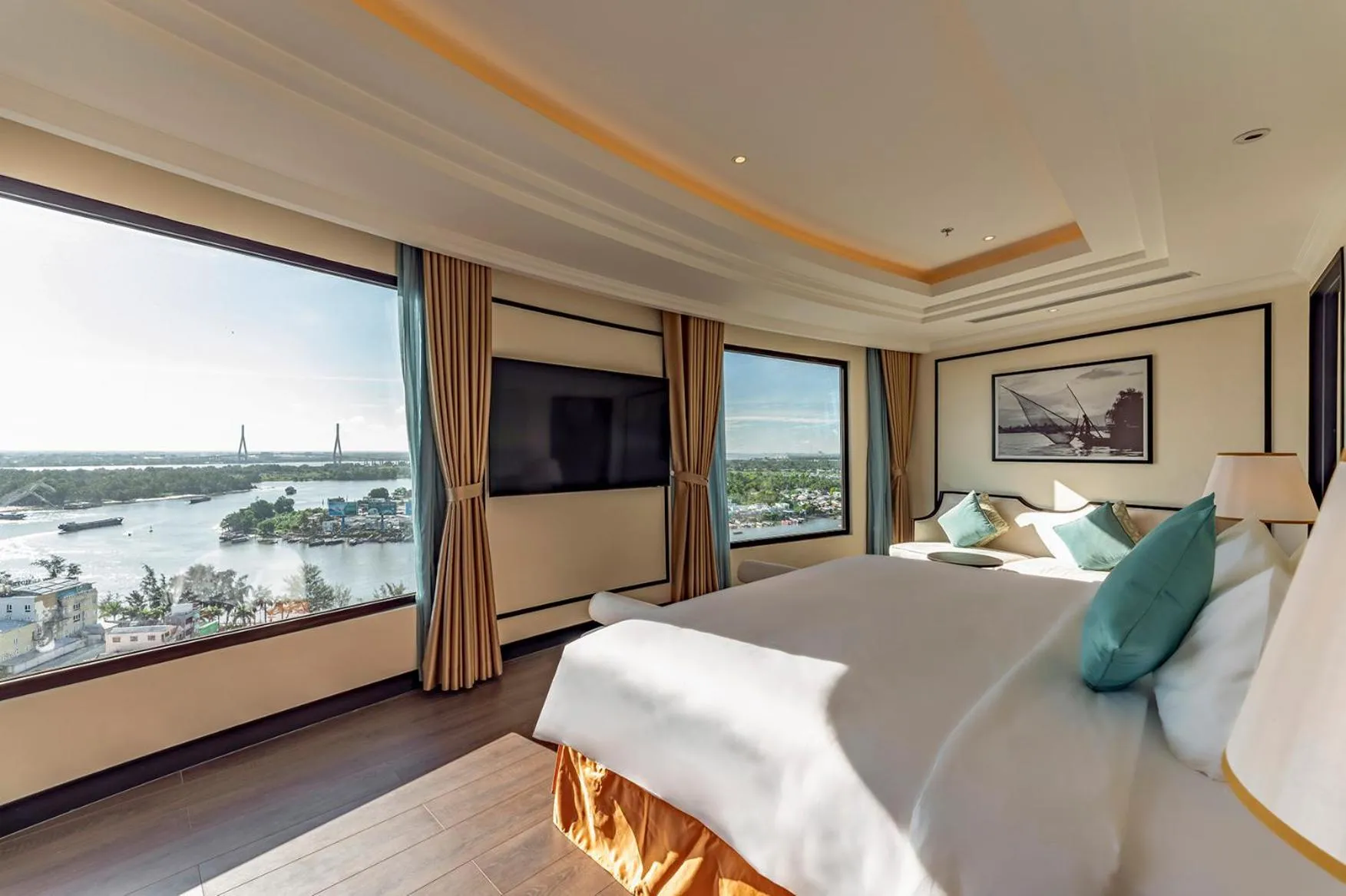 Bedroom, Bed in Charmant Suites a Boutique Hotel Can Tho