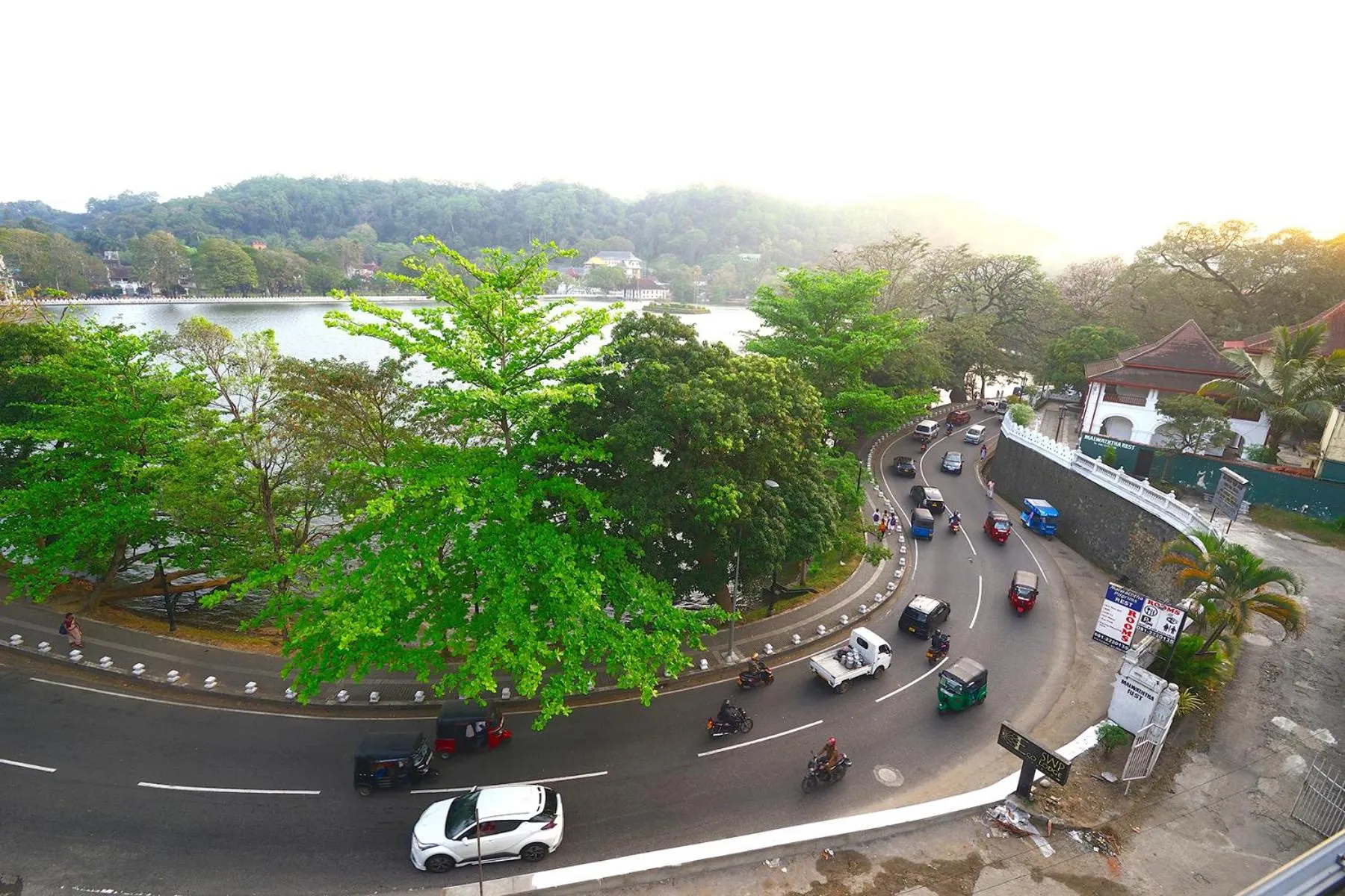 Bird's eye view in Devon Rest