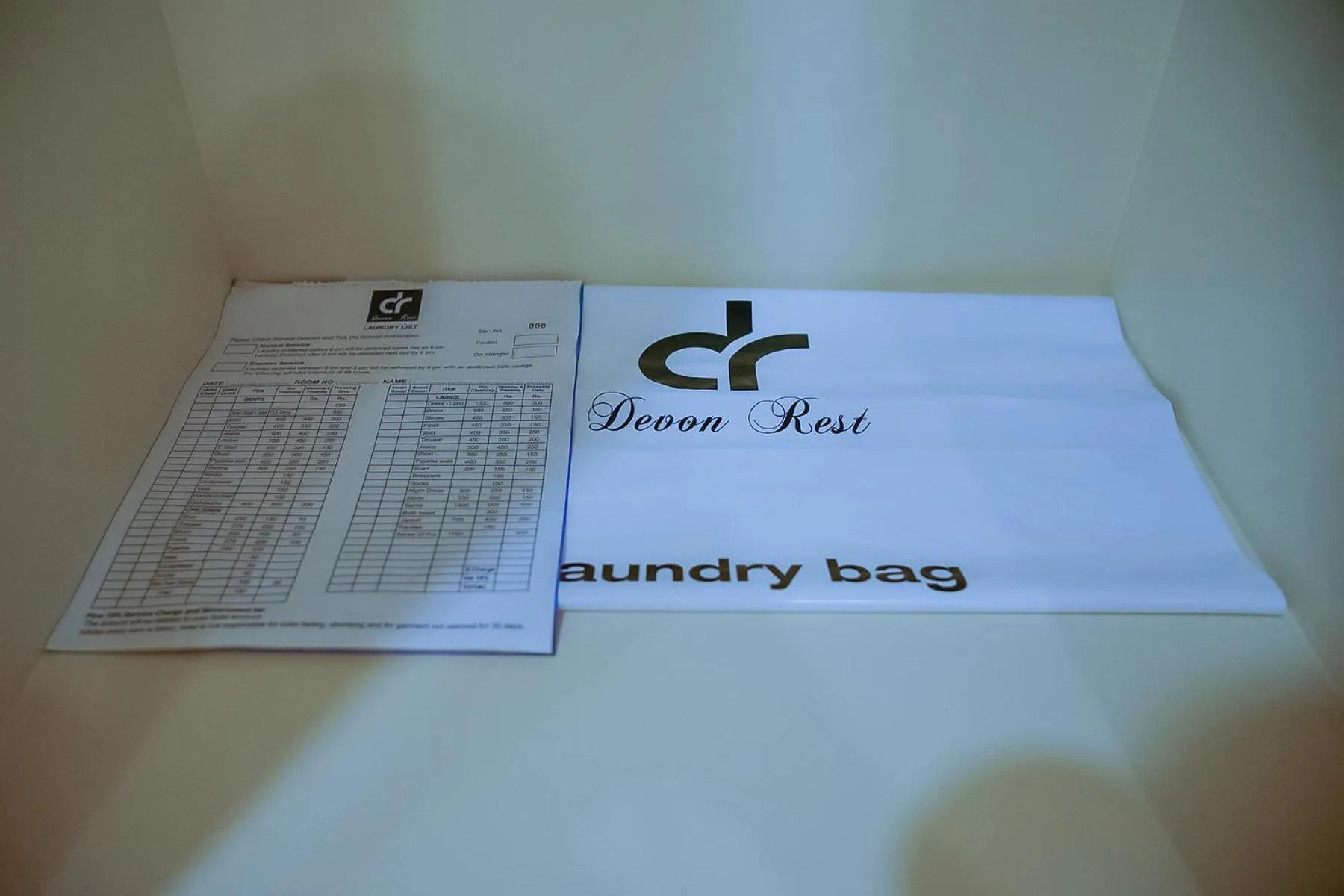 laundry in Devon Rest