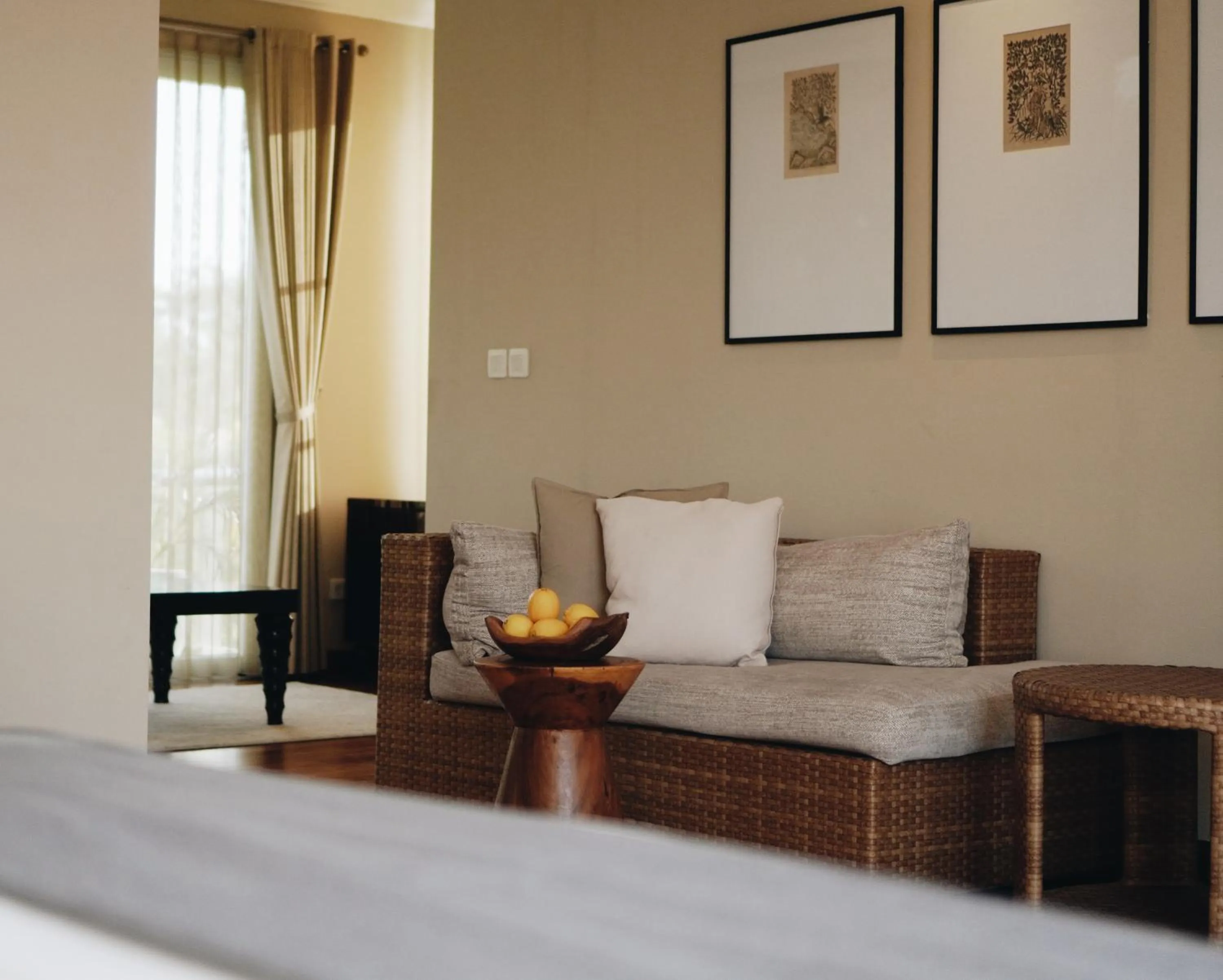 Seating area in Kula Kara Villas Bingin, Uluwatu