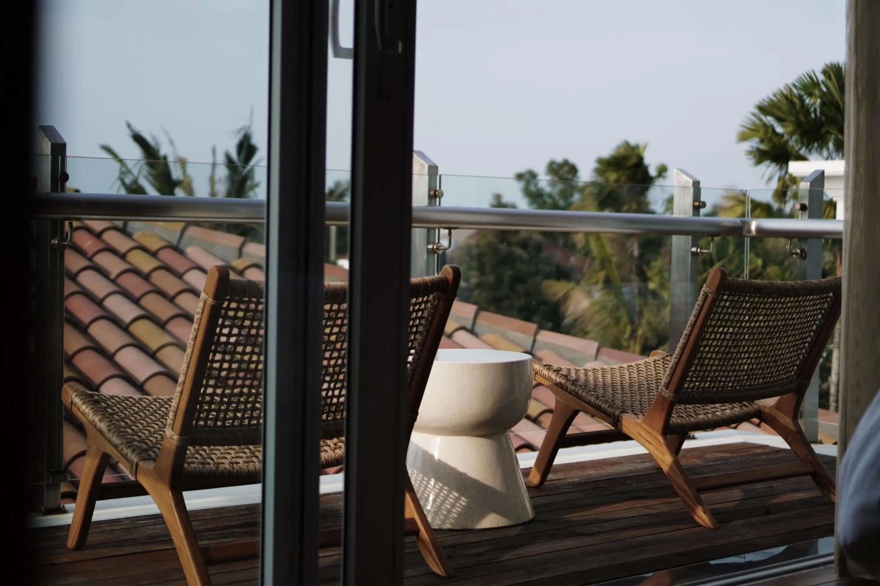 Balcony/Terrace in Kula Kara Villas Bingin, Uluwatu