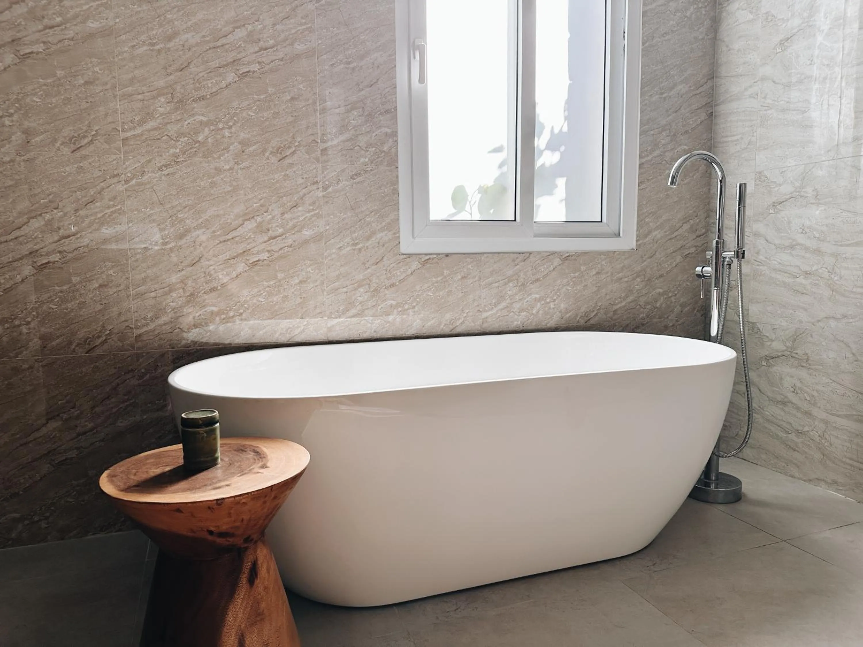 Bathroom in Kula Kara Villas Bingin, Uluwatu