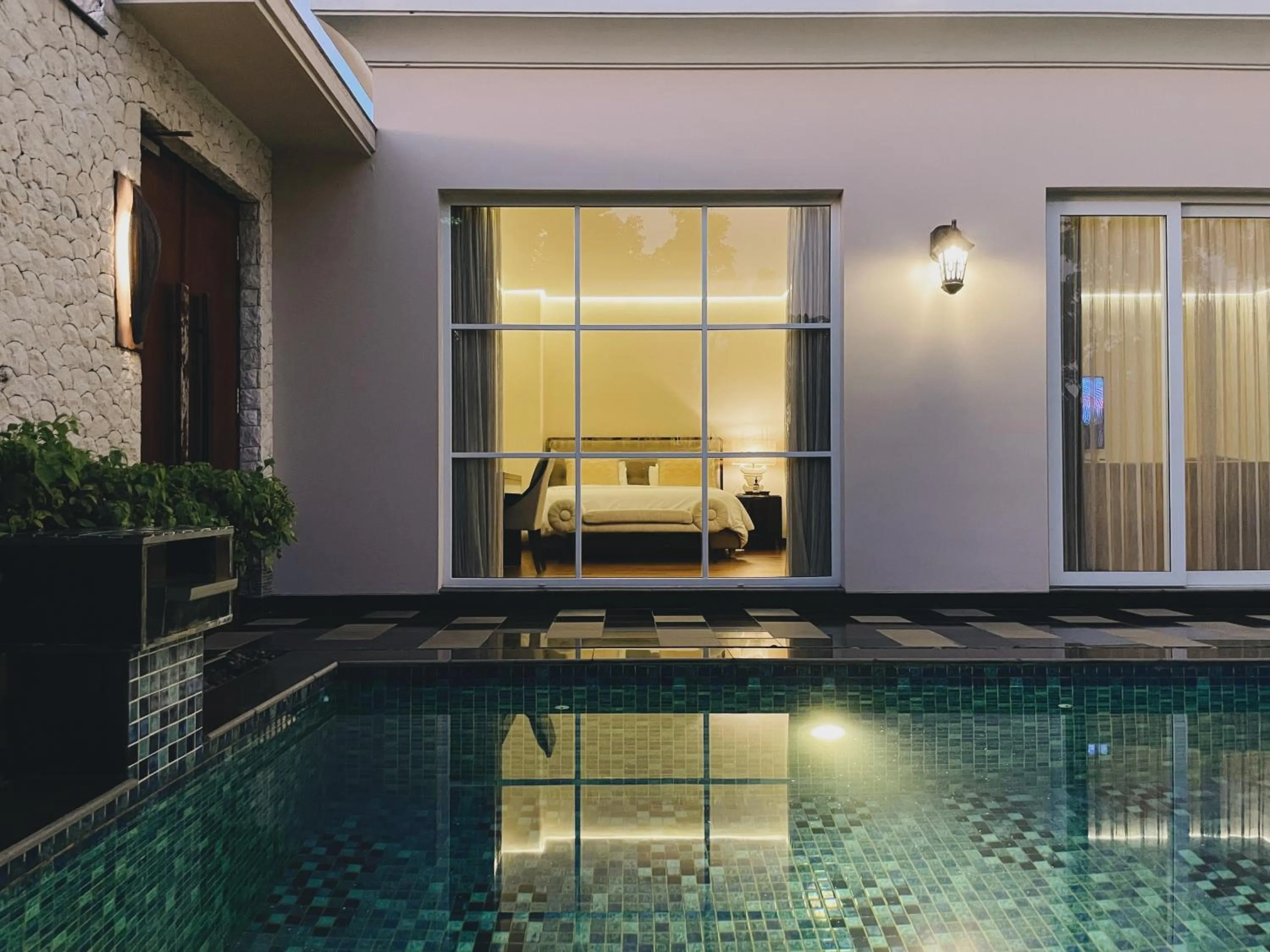 Swimming pool in Kula Kara Villas Bingin, Uluwatu