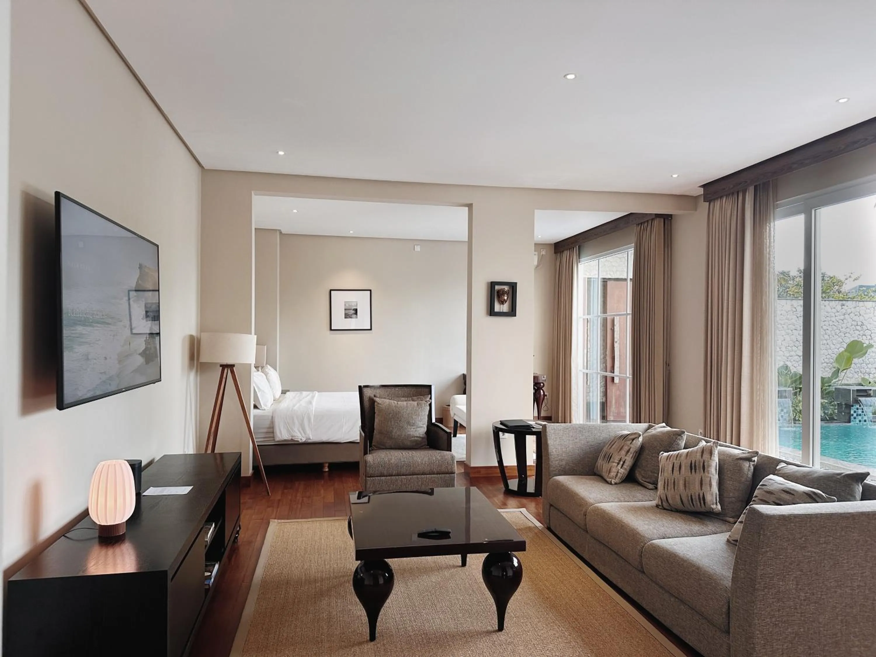 Bedroom, Bed in Kula Kara Villas Bingin, Uluwatu