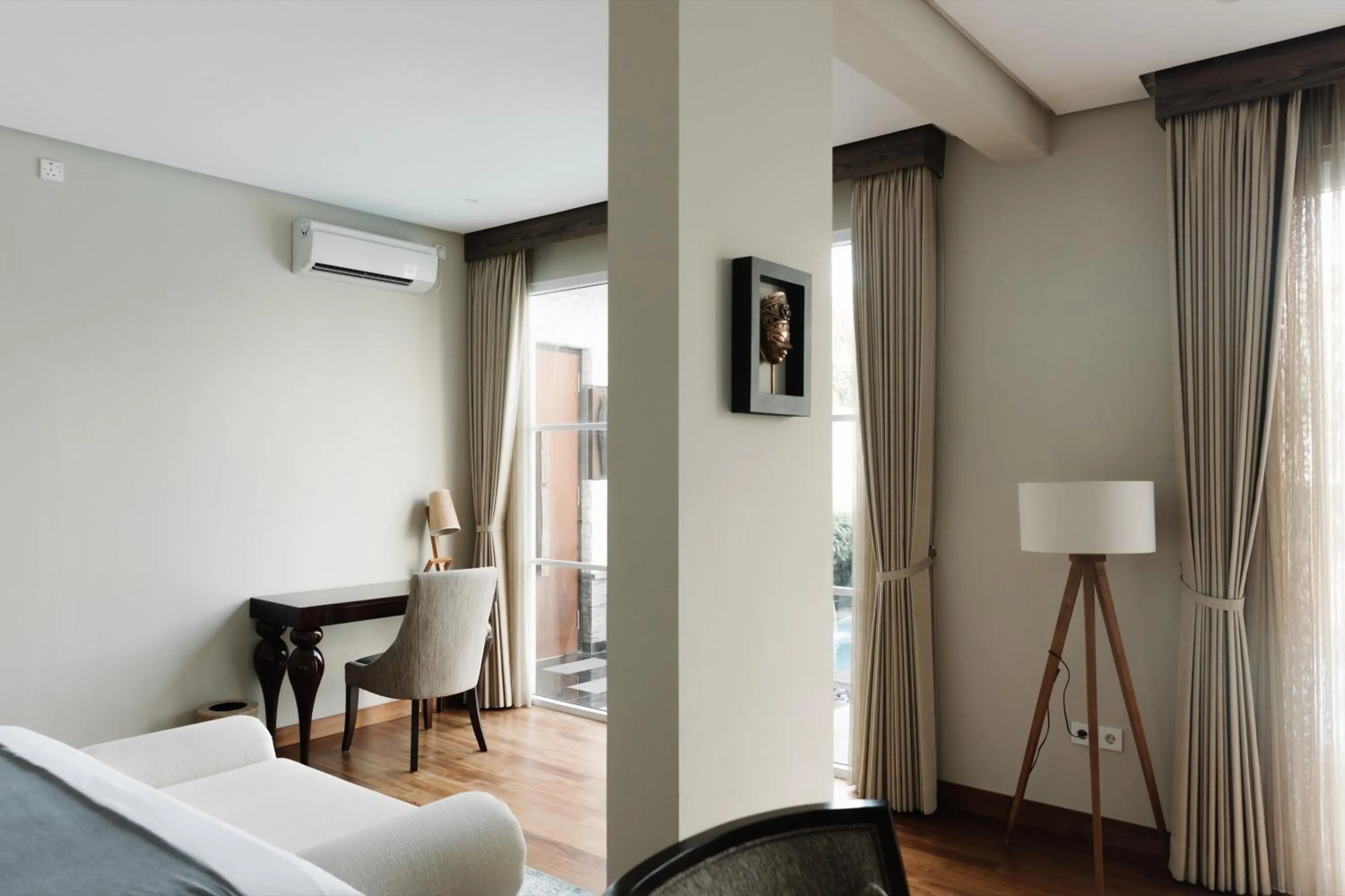 Bedroom, Bed in Kula Kara Villas Bingin, Uluwatu