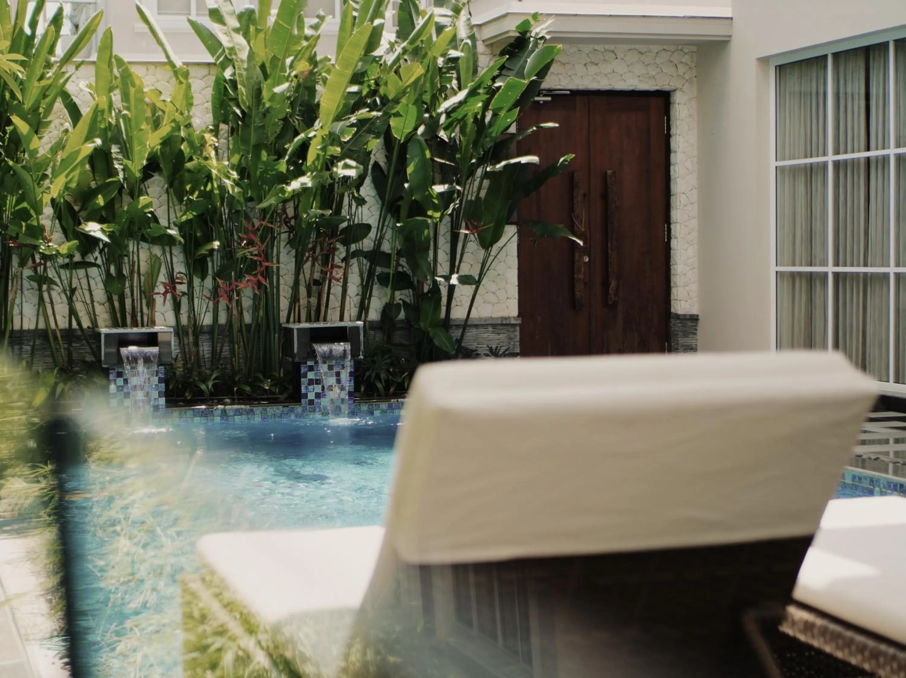 Swimming pool in Kula Kara Villas Bingin, Uluwatu