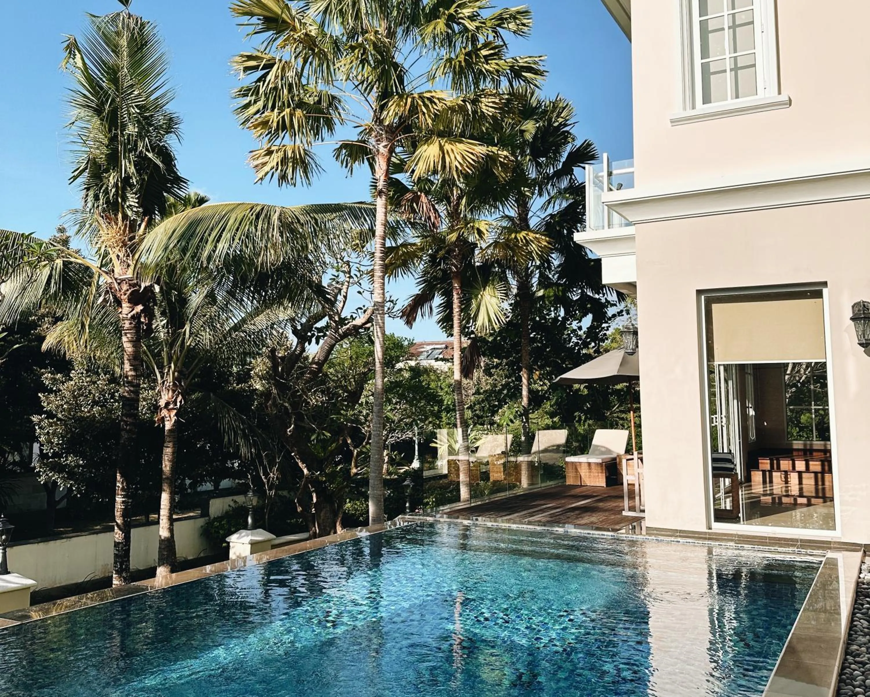 Swimming pool in Kula Kara Villas Bingin, Uluwatu