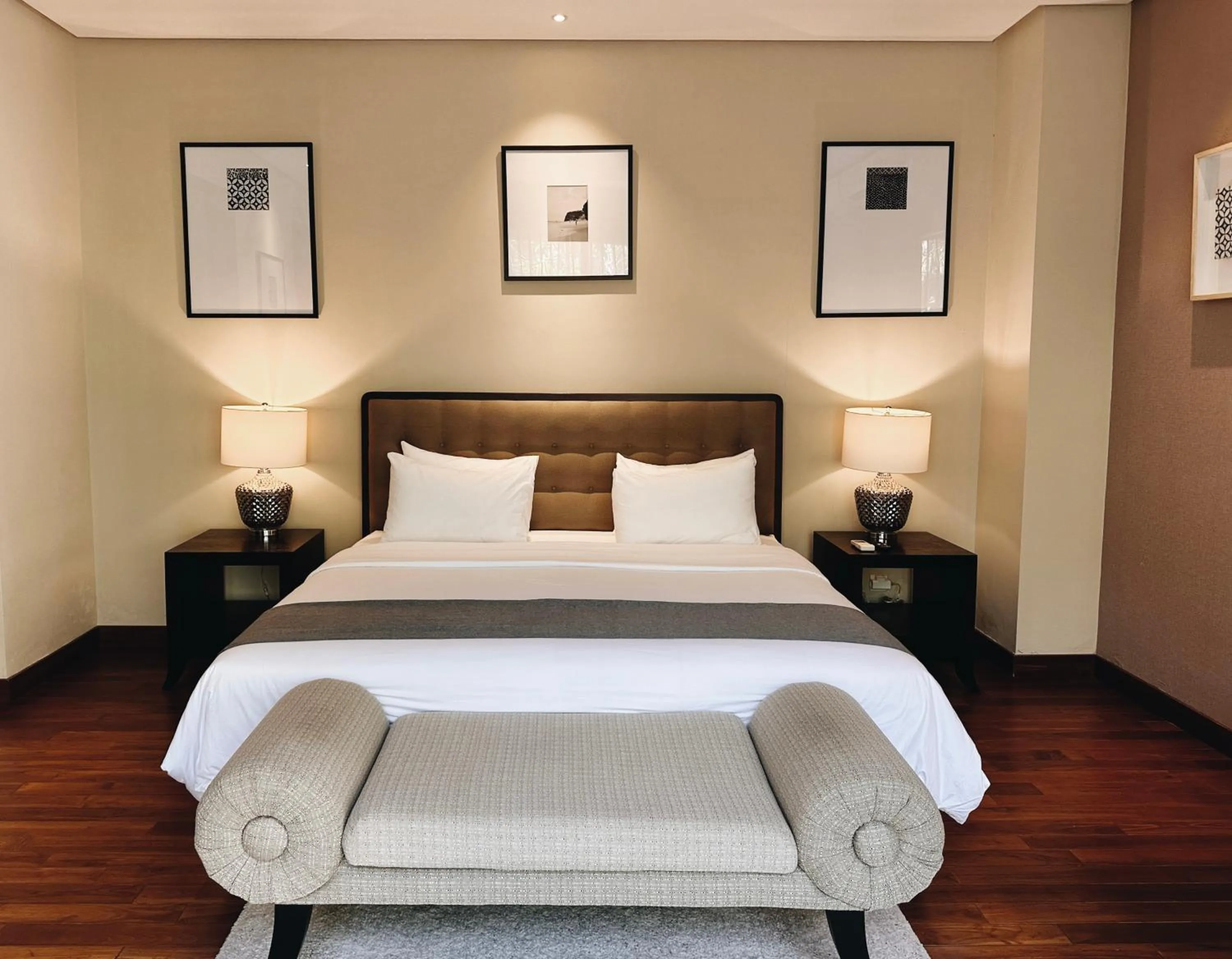 Bed in Kula Kara Villas Bingin, Uluwatu