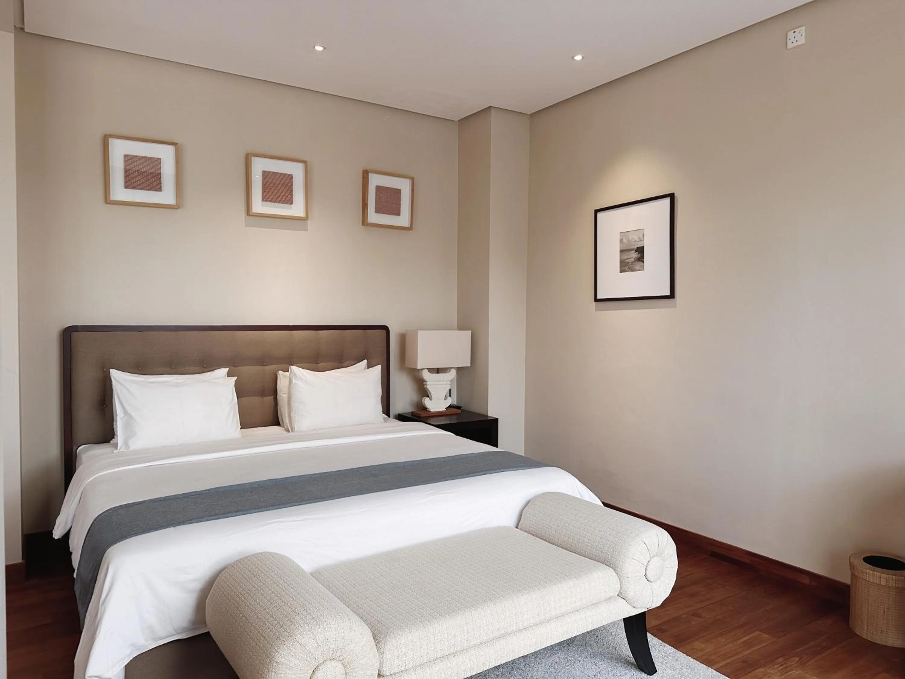 Bed in Kula Kara Villas Bingin, Uluwatu