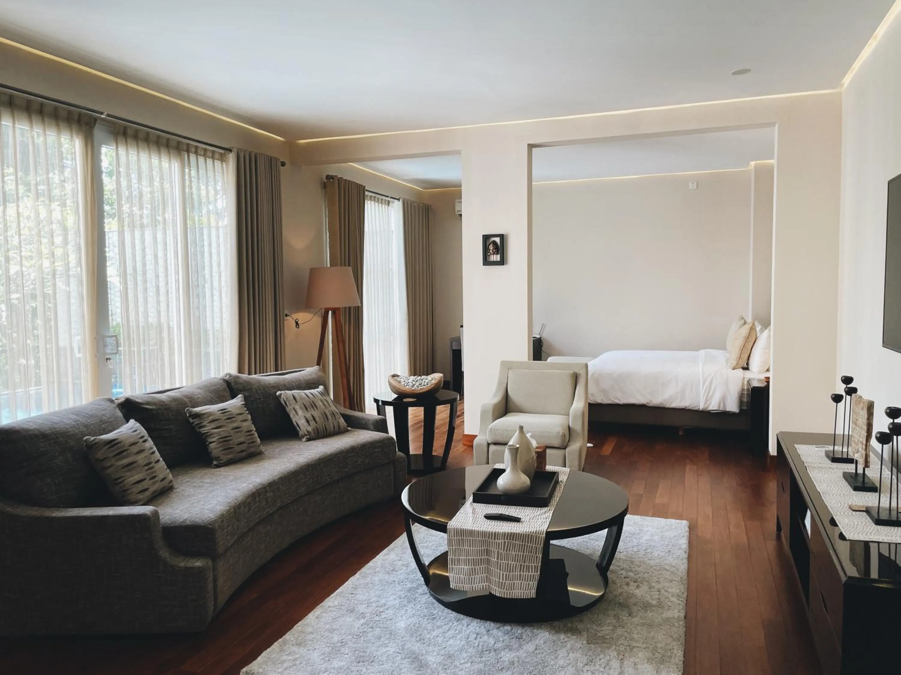 Bedroom, Bed in Kula Kara Villas Bingin, Uluwatu