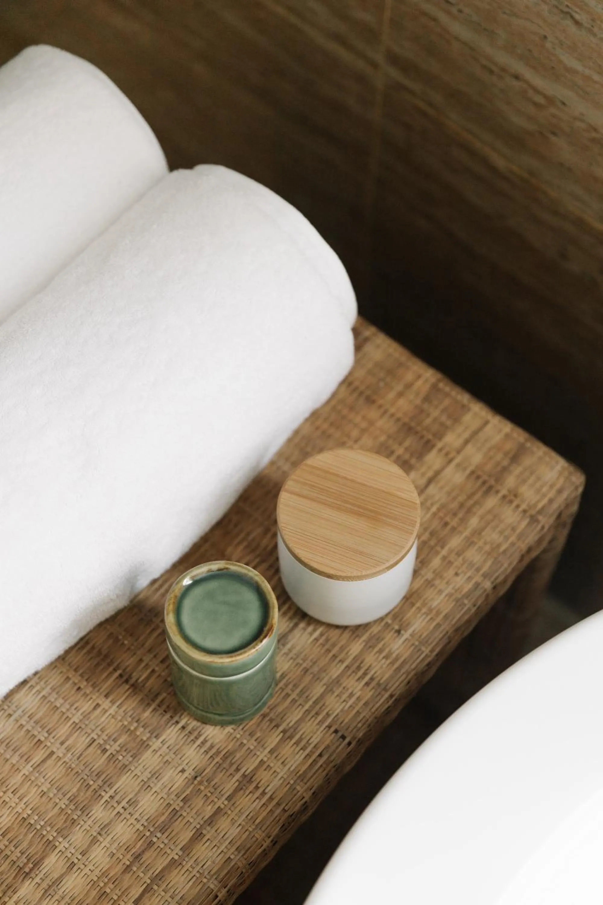 Bathroom, Bed in Kula Kara Villas Bingin, Uluwatu