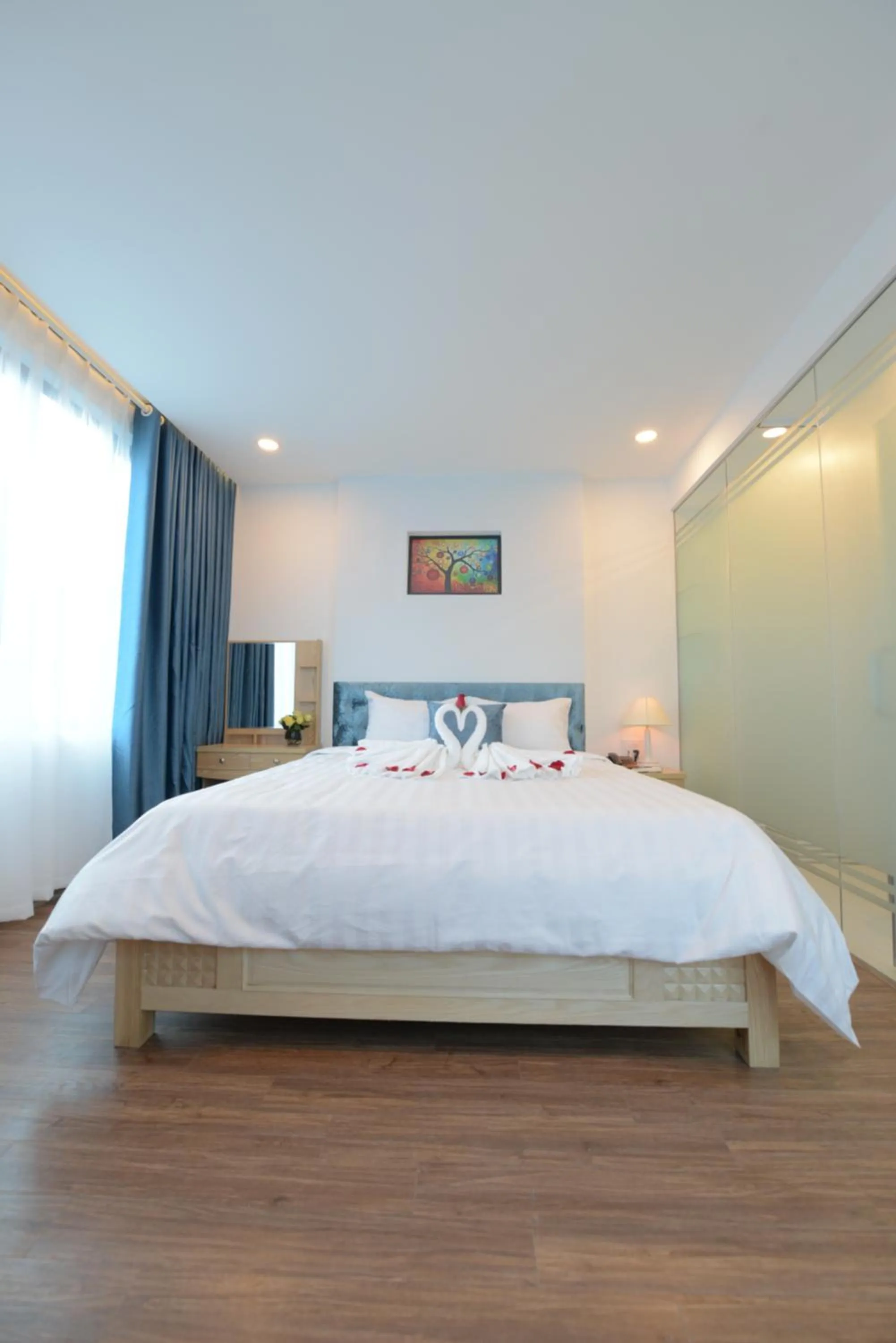 Photo of the whole room, Bed in Hanoi Prime Garden Hotel & Spa