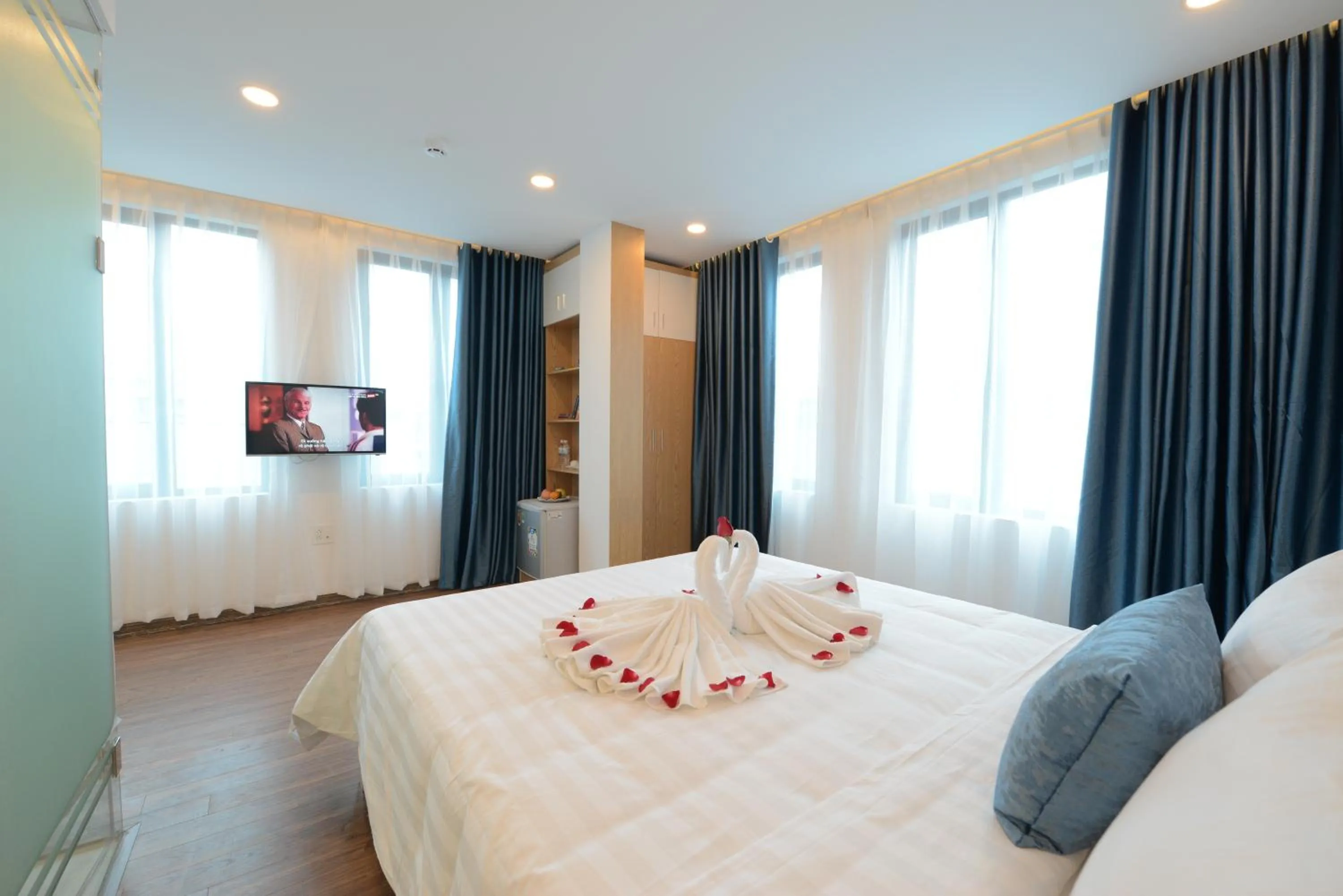 Photo of the whole room, Bed in Hanoi Prime Garden Hotel & Spa