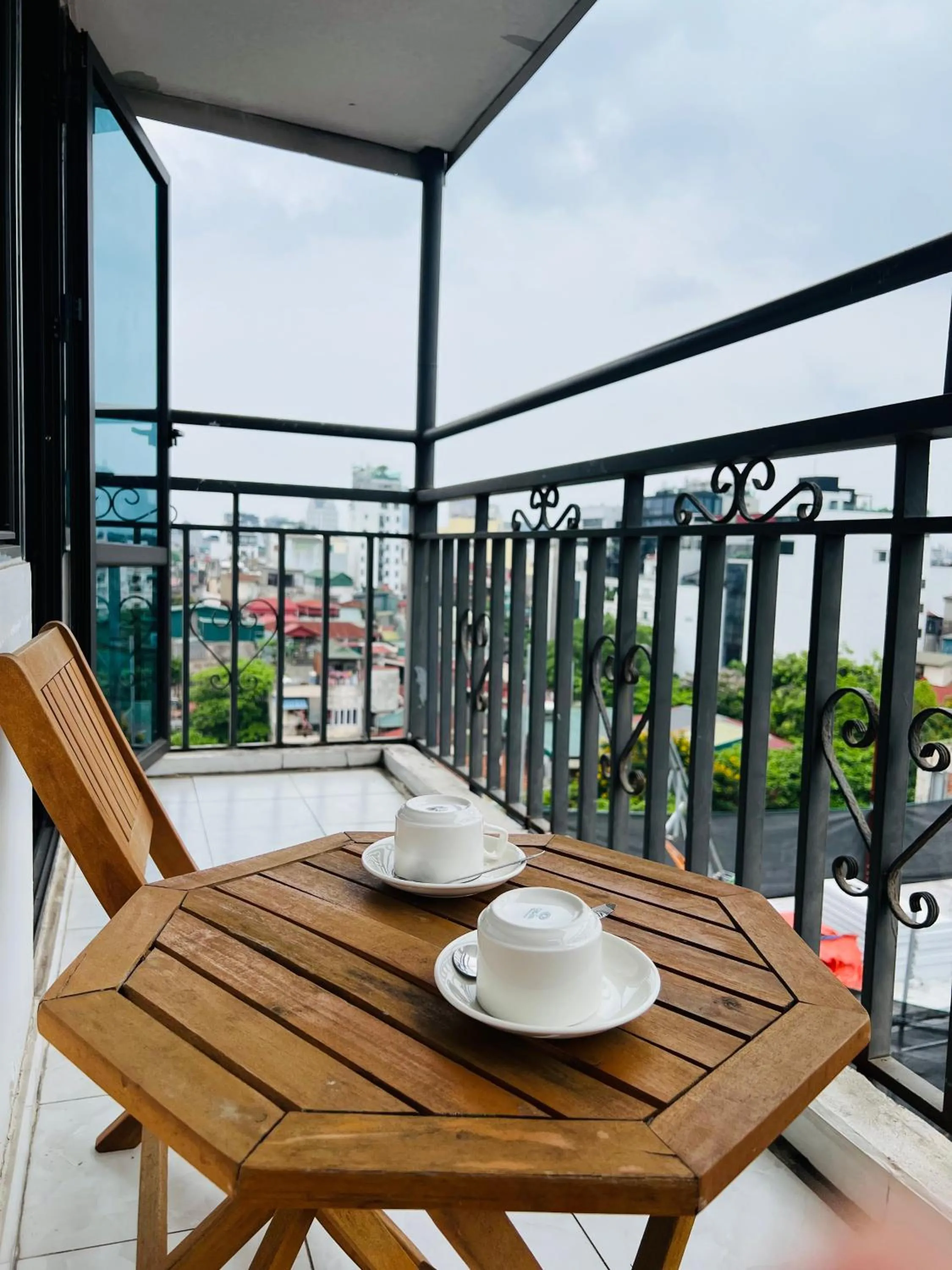 Balcony/Terrace in Hanoi Prime Garden Hotel & Spa
