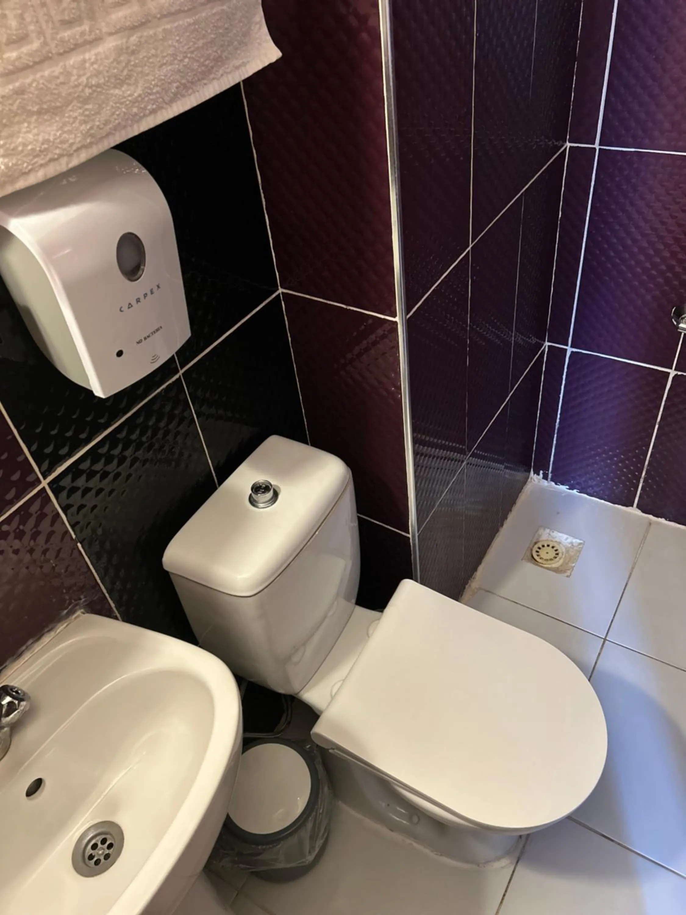 Toilet in Cord Hotel & Resort