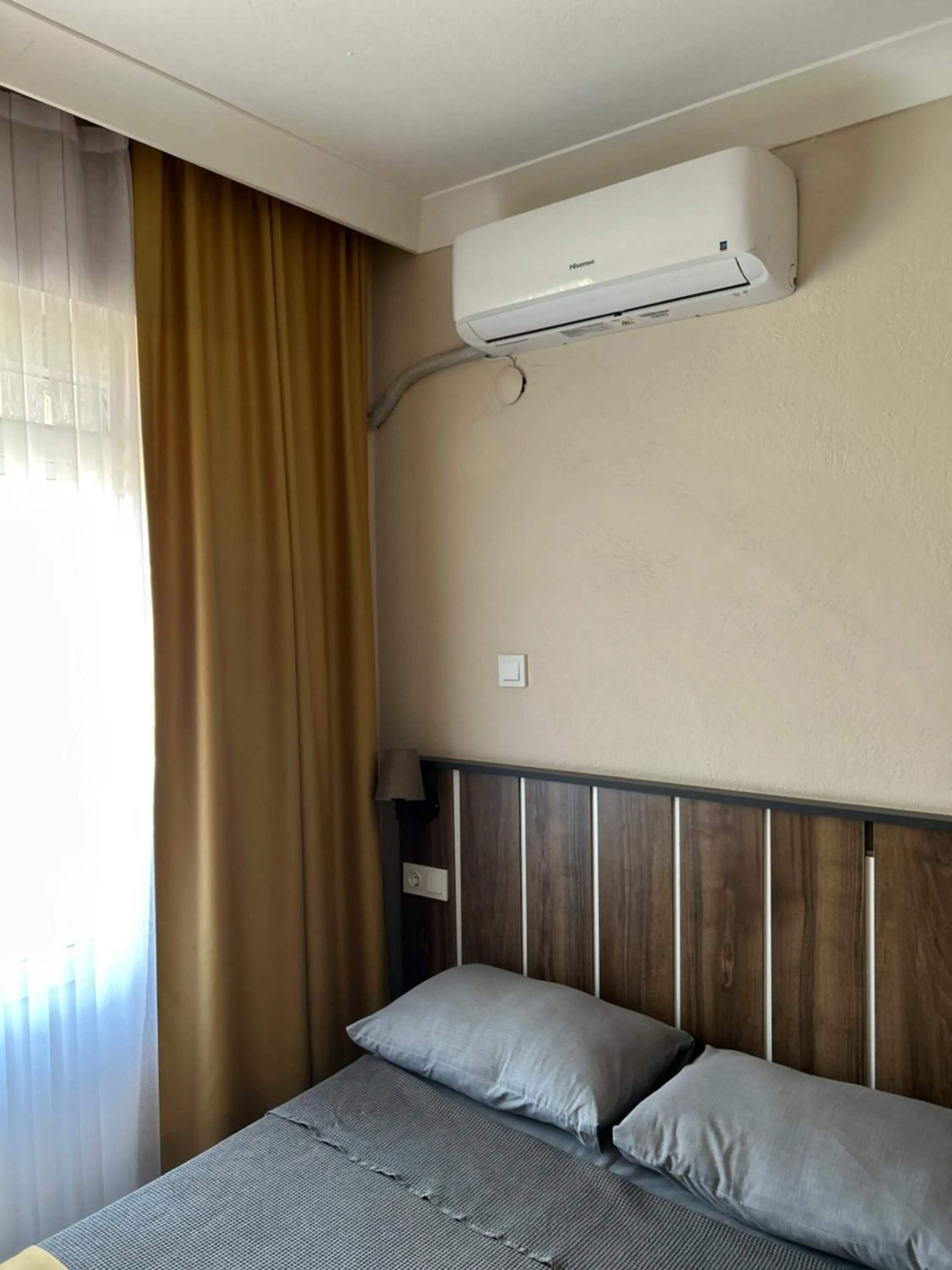 air conditioner, Bed in Cord Hotel & Resort