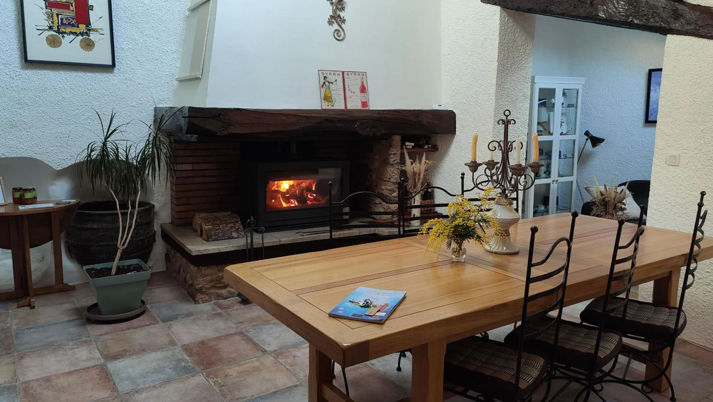Living room in Mas Peu Del Causse