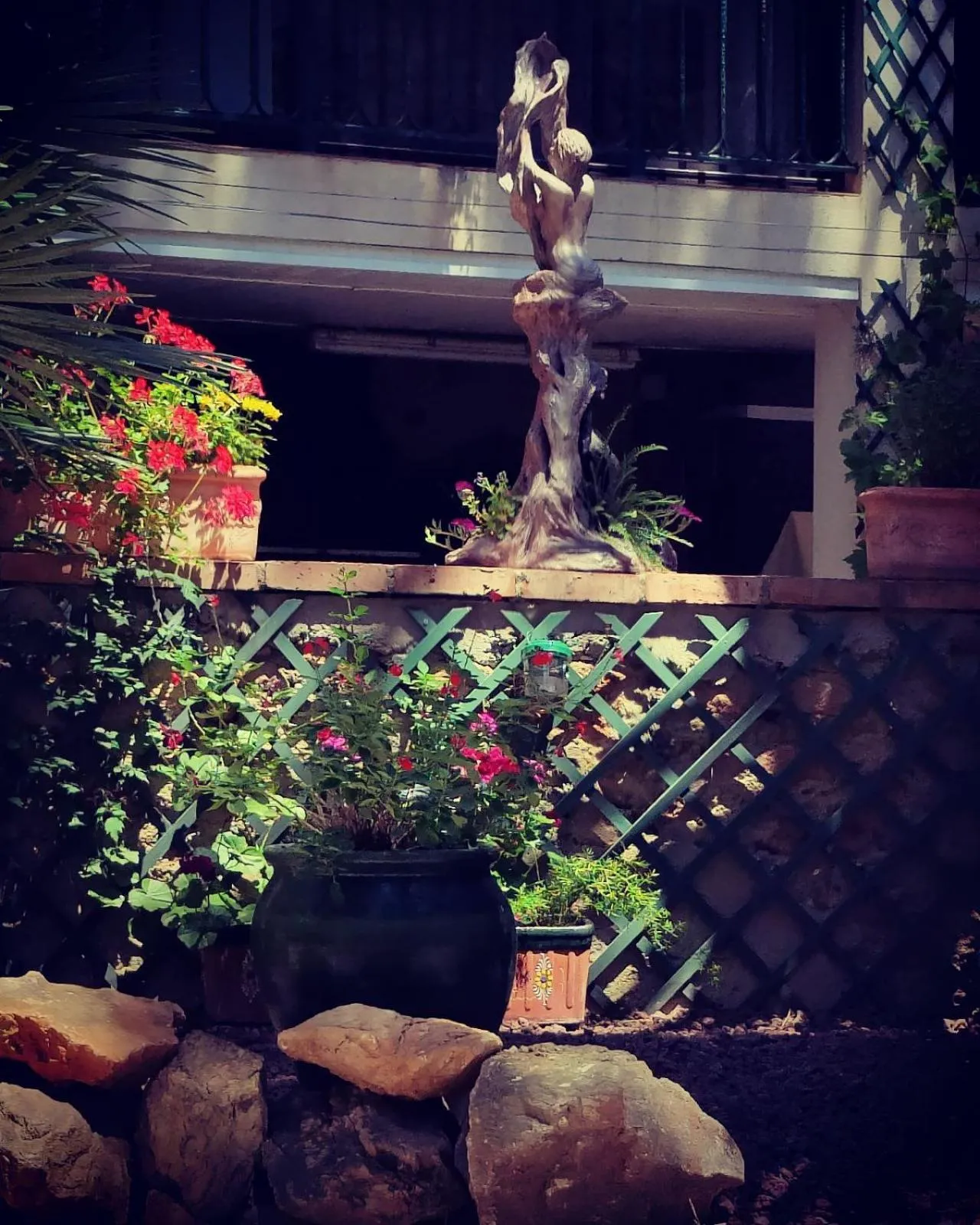 Garden in Mas Peu Del Causse