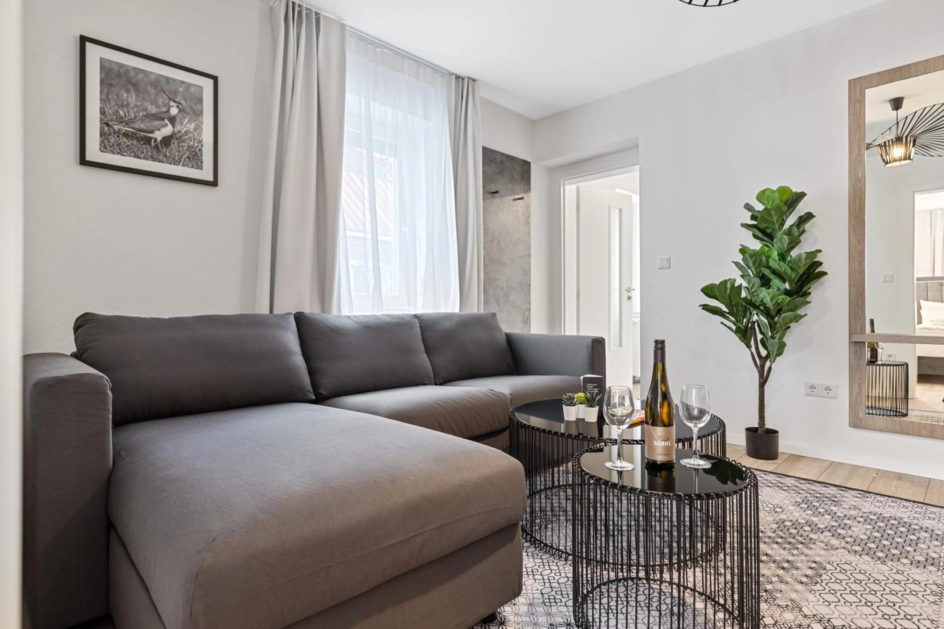 Living room in BRIGHT Herzogenaurach Zentrum