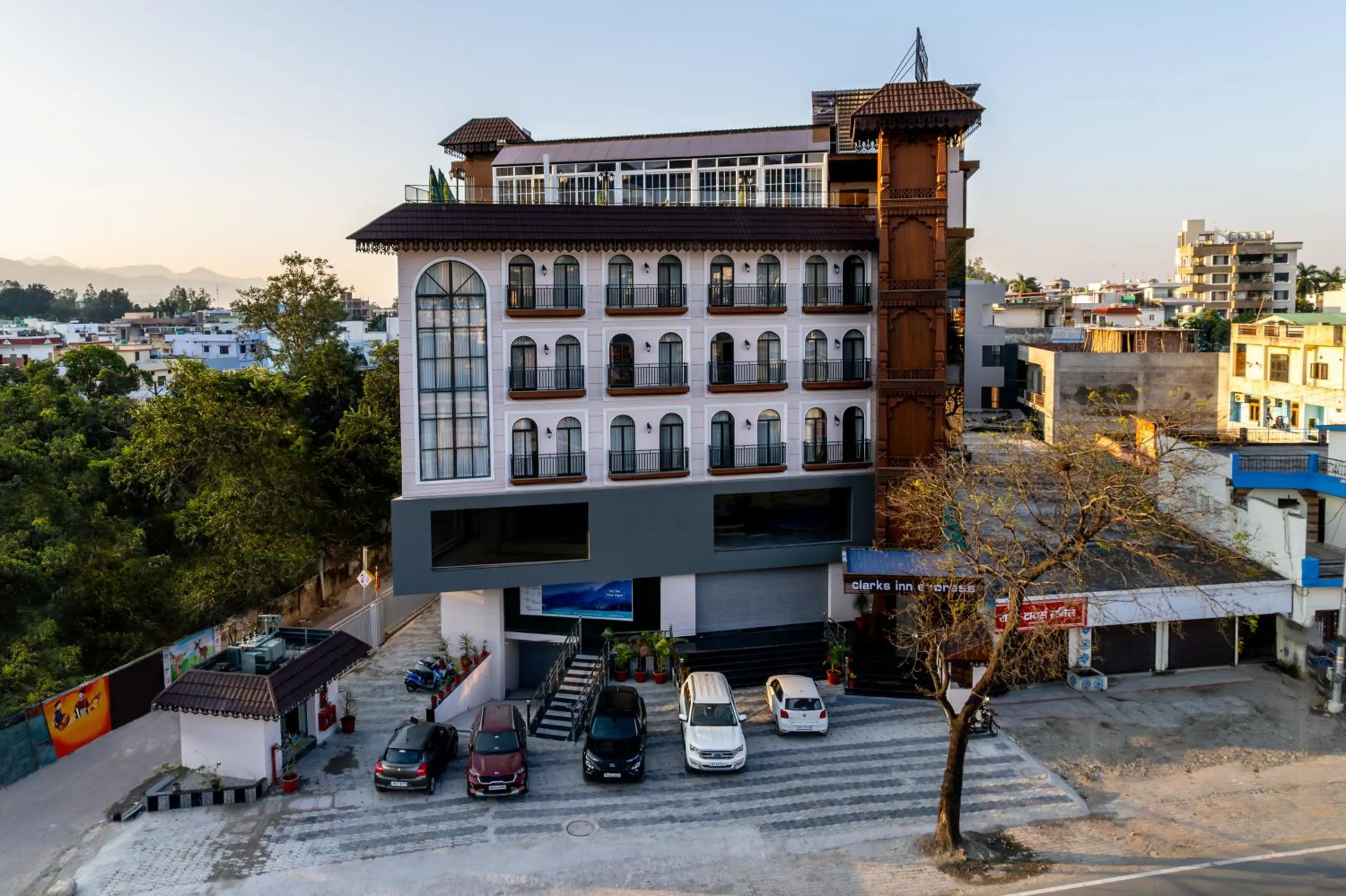 Property building in Clarks Inn Express, Rishikesh
