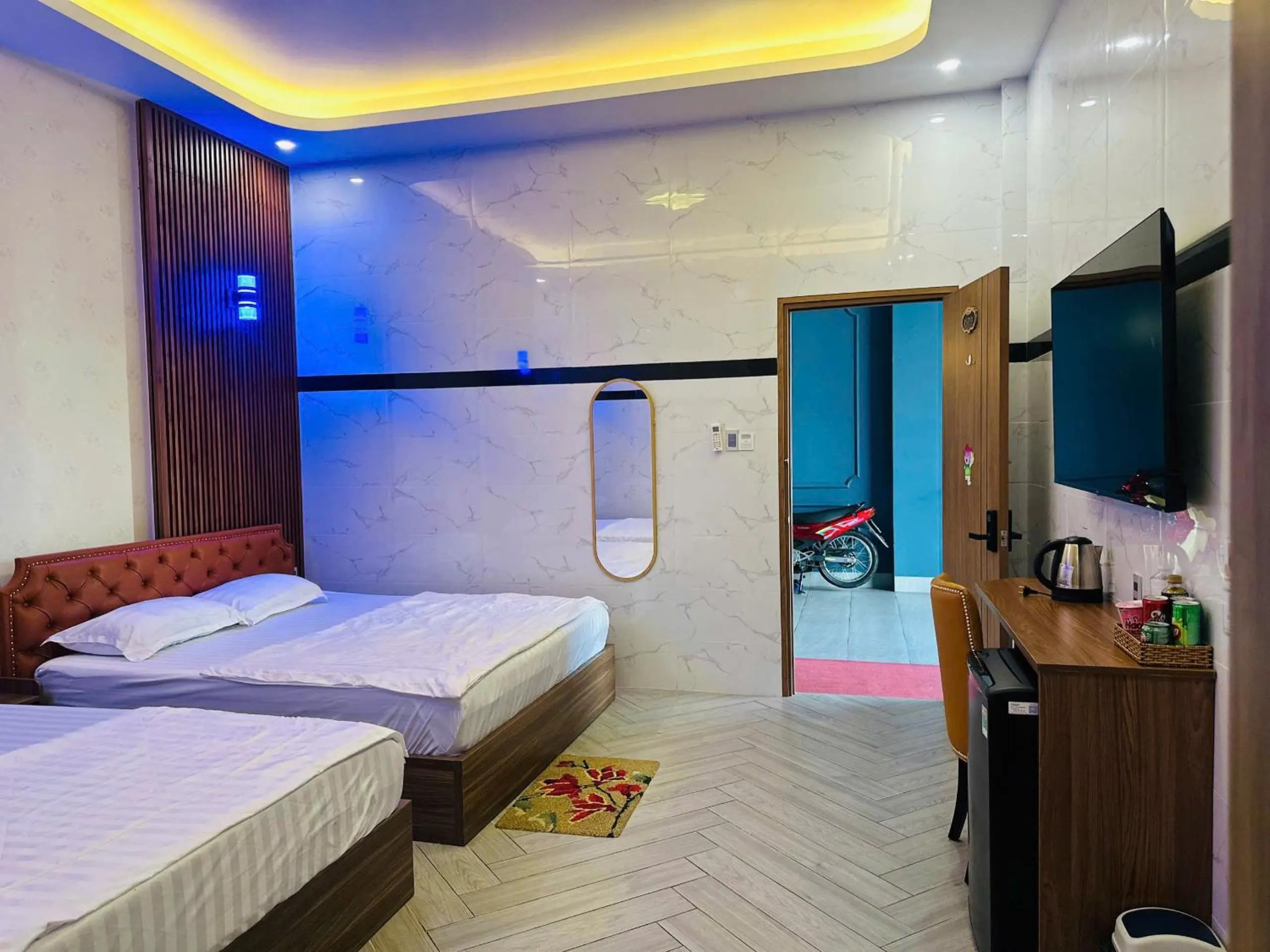 Bed in Bảo Ngọc Hotel