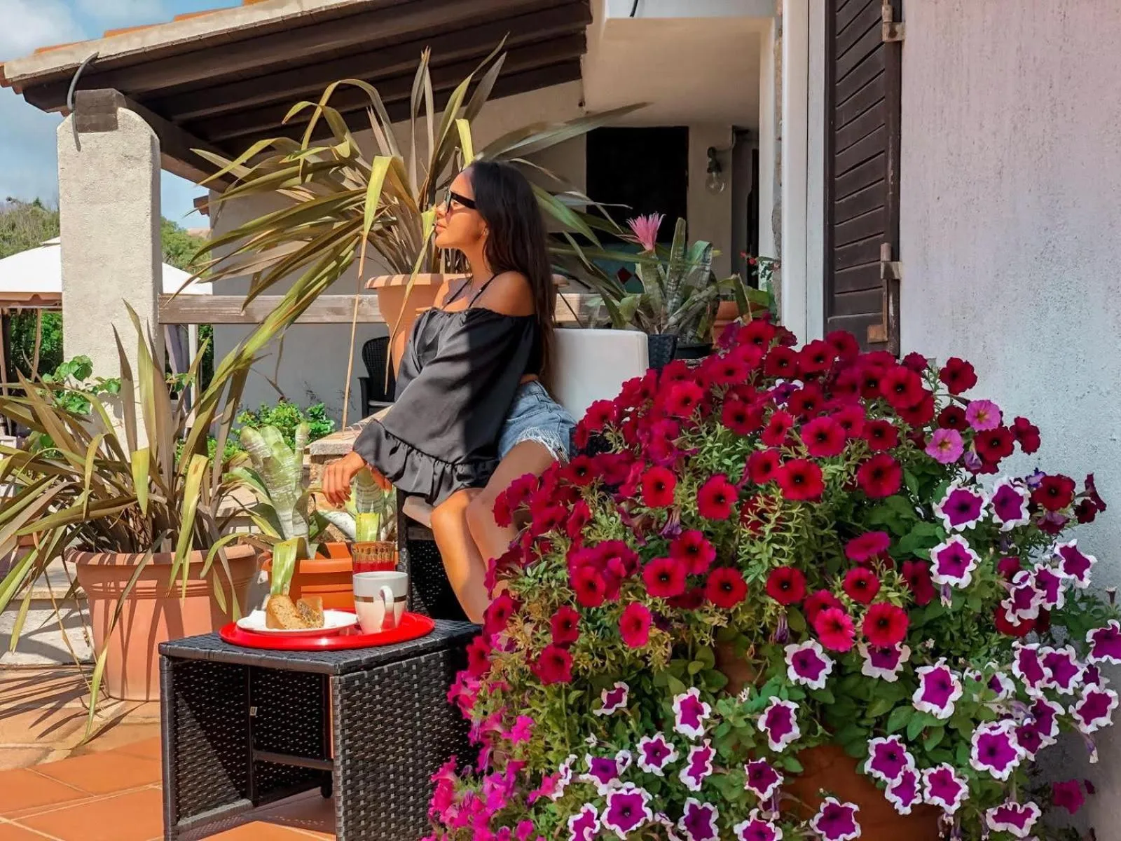 Garden in Villa Gandamar