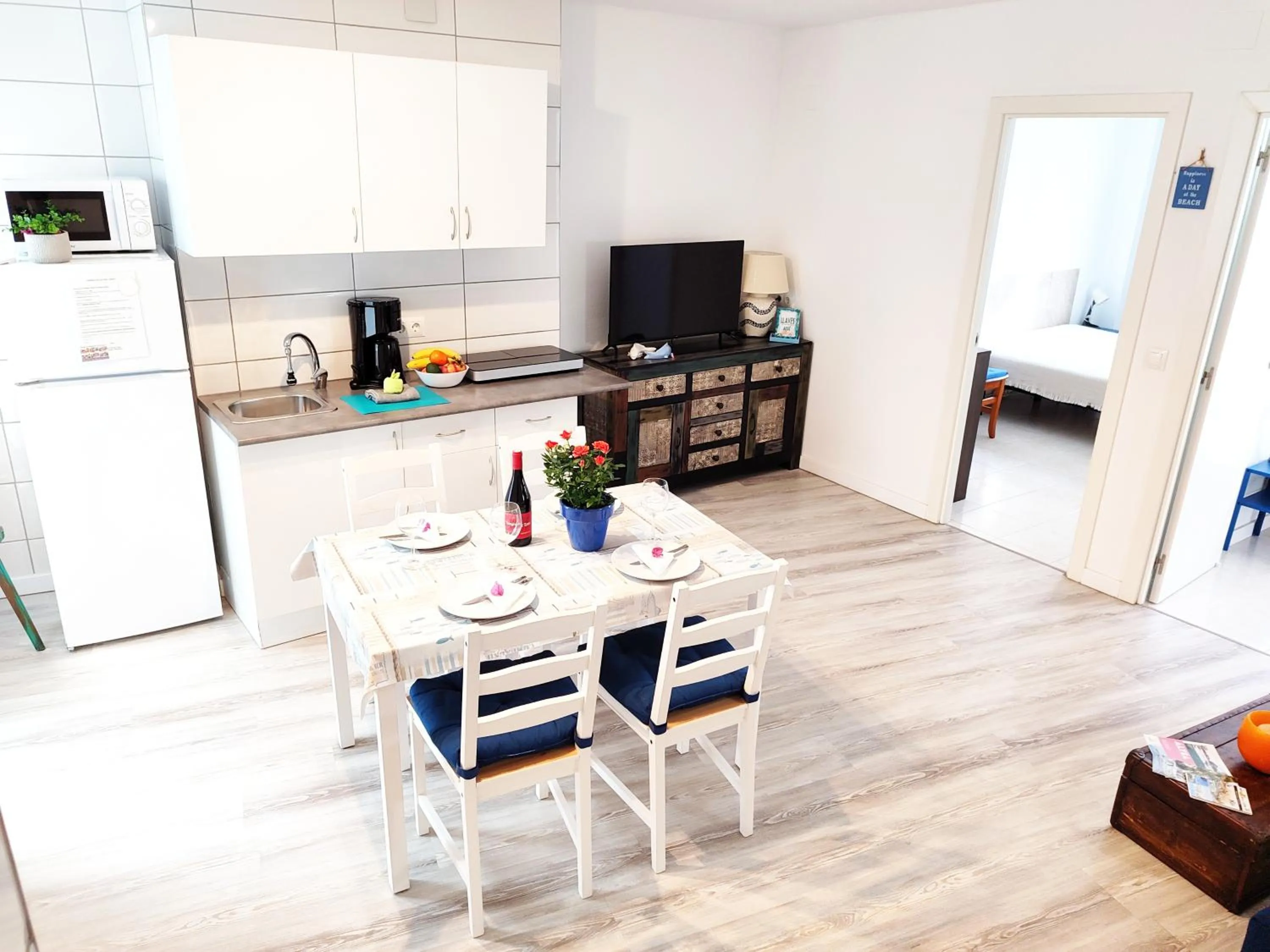Bonito estudio con patio interior en Altea