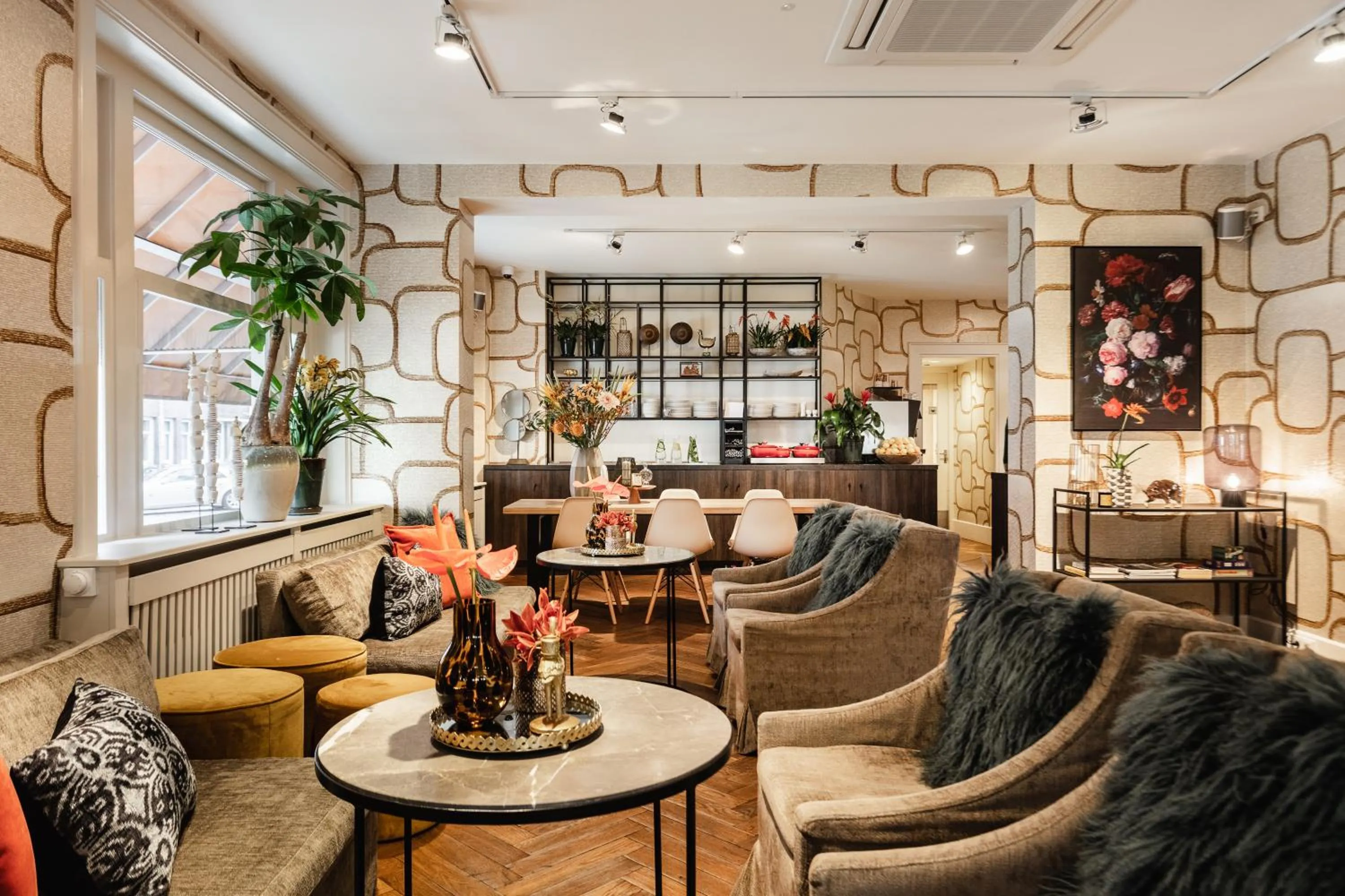 Lounge or bar in The Delphi - Amsterdam Townhouse