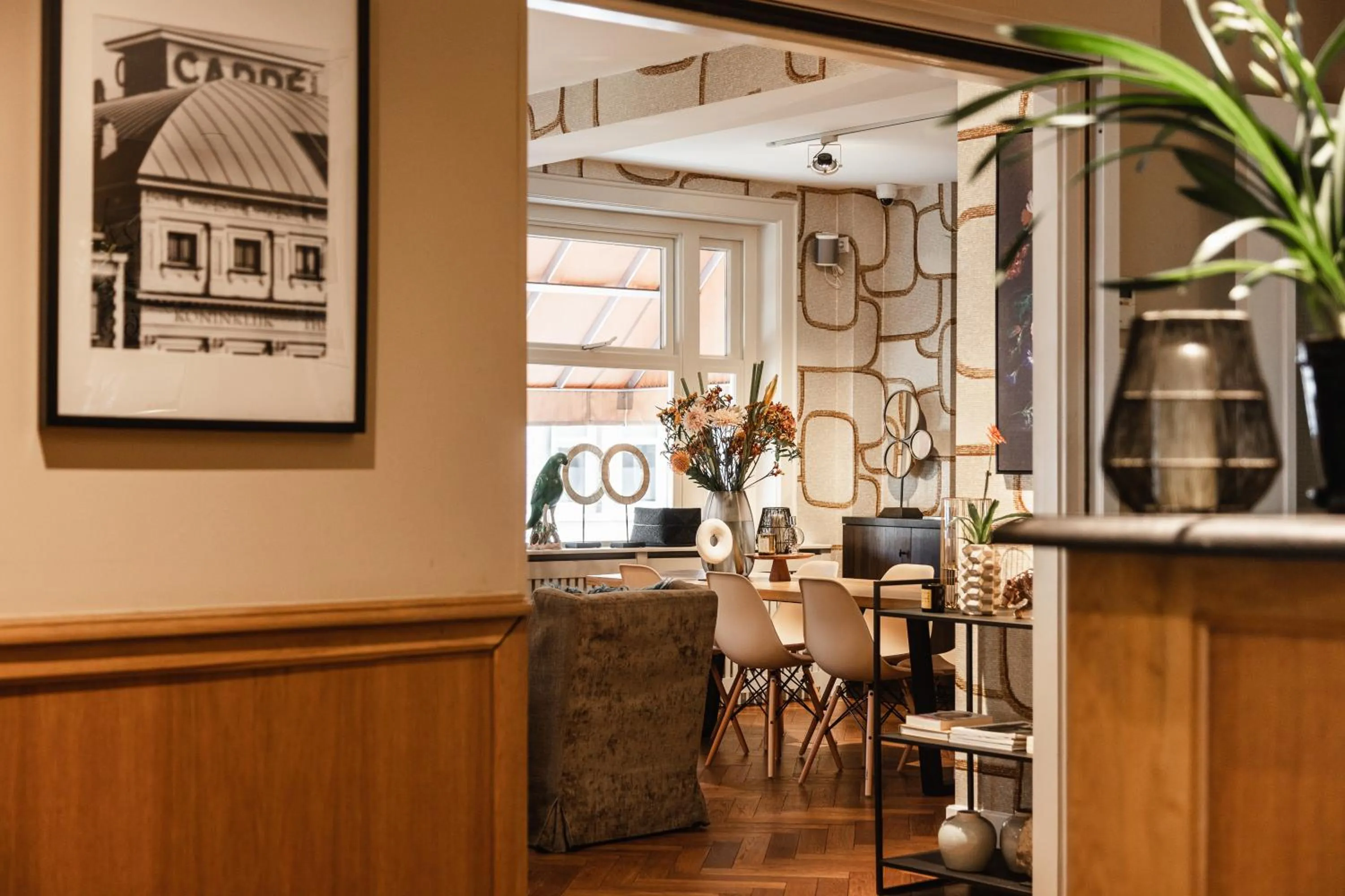 Lobby or reception in The Delphi - Amsterdam Townhouse