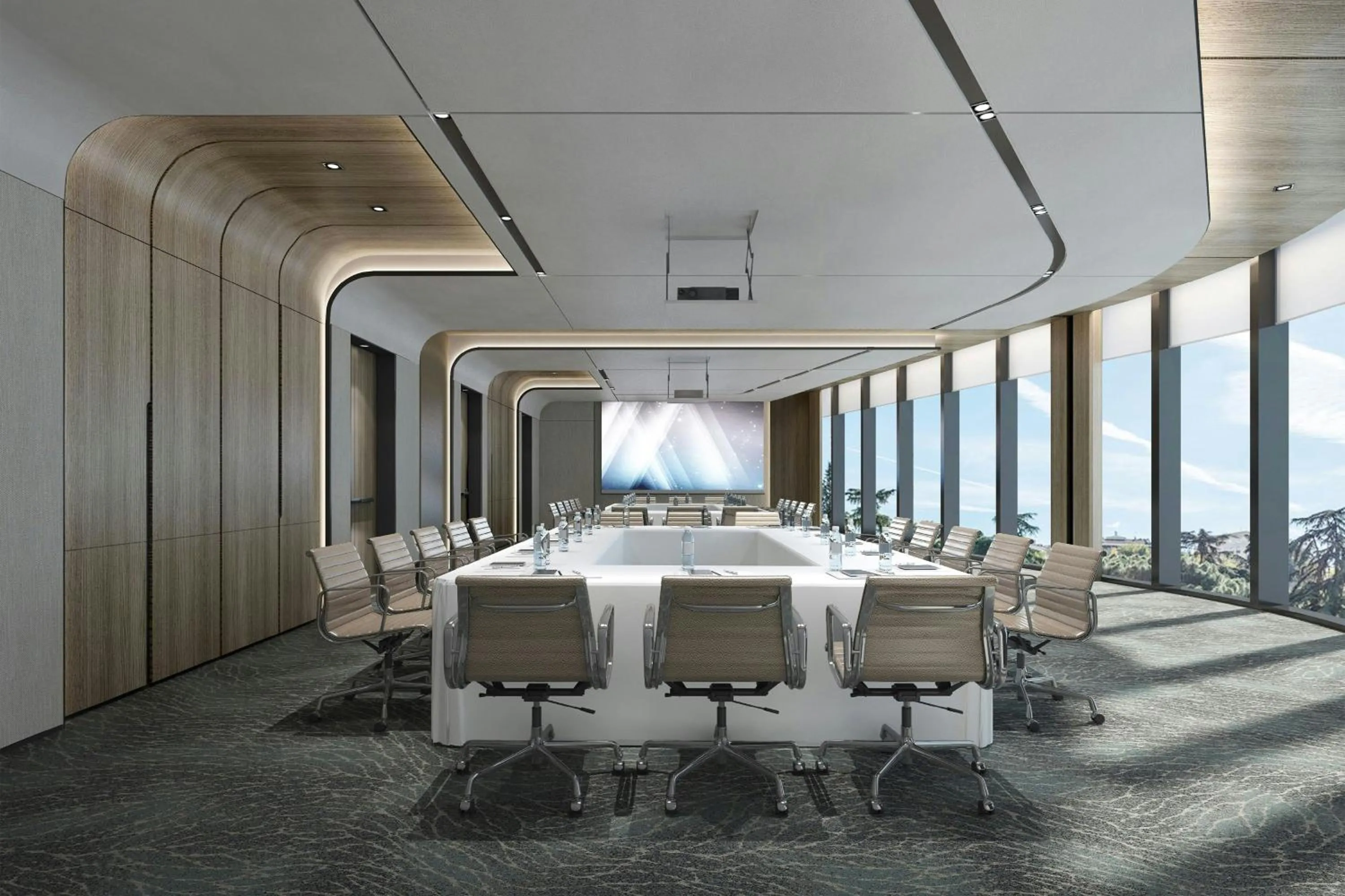 Meeting/conference room in Courtyard by Marriott Beijing Changping