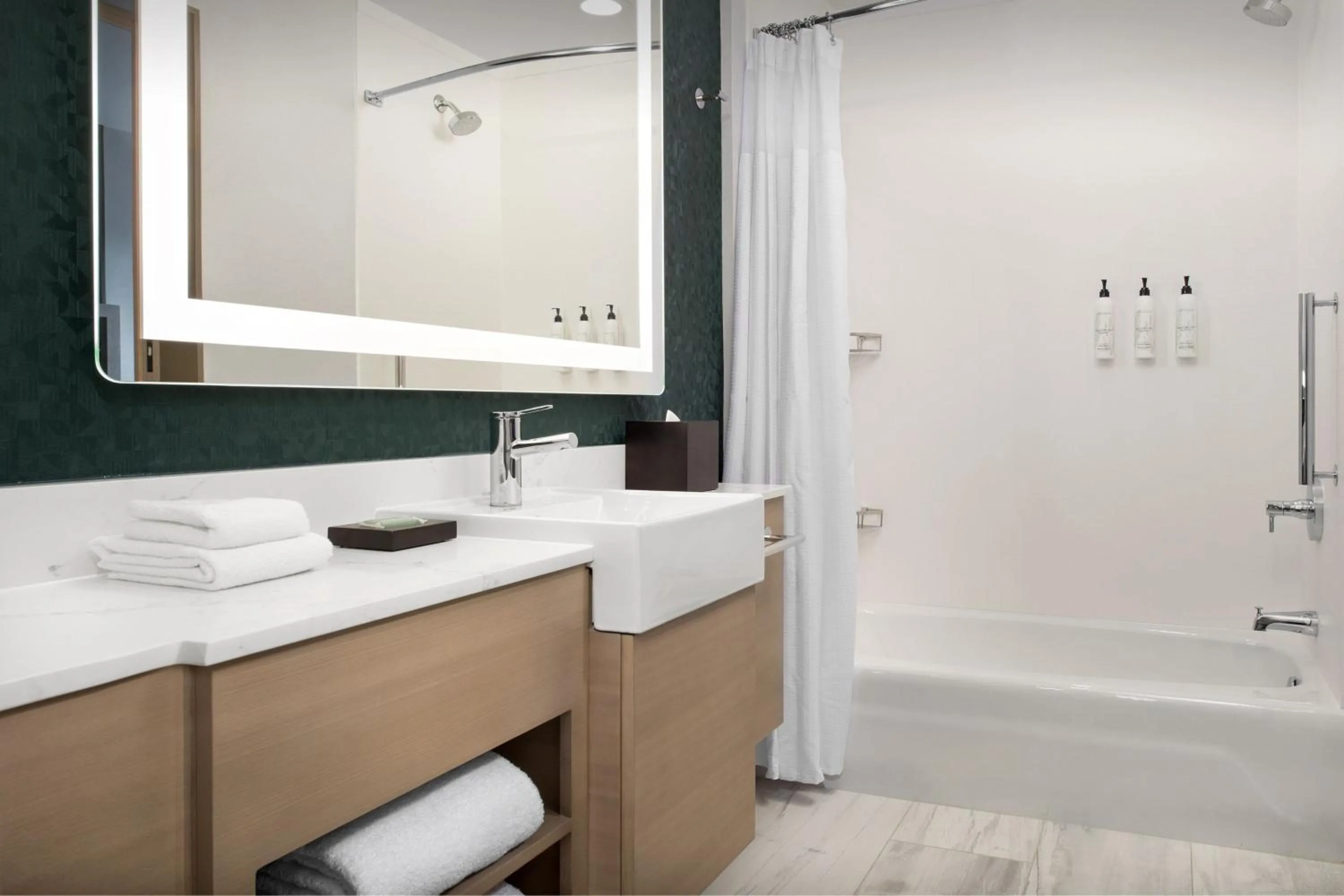 Bathroom in SpringHill Suites by Marriott Sandpoint