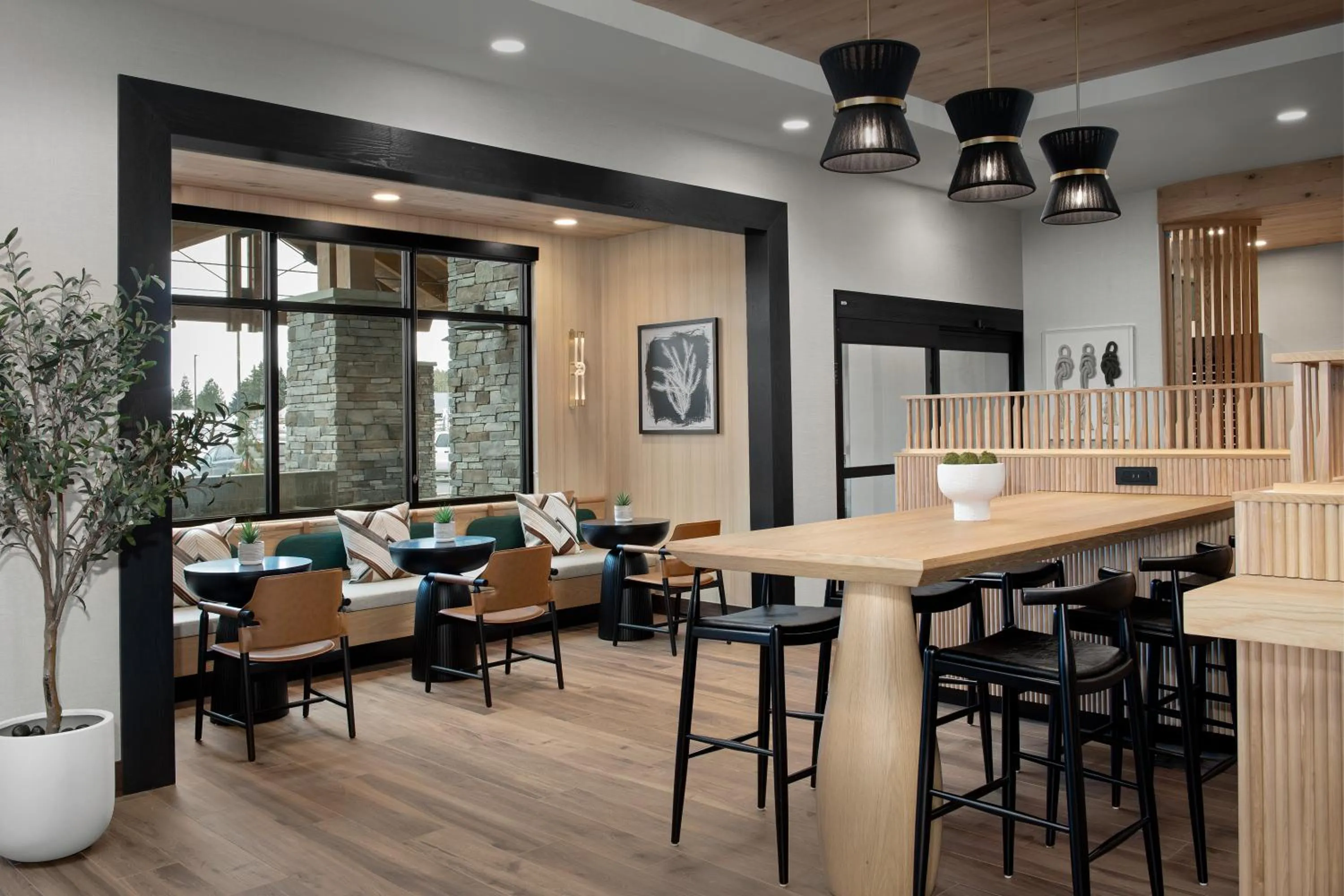 Lobby or reception in SpringHill Suites by Marriott Sandpoint