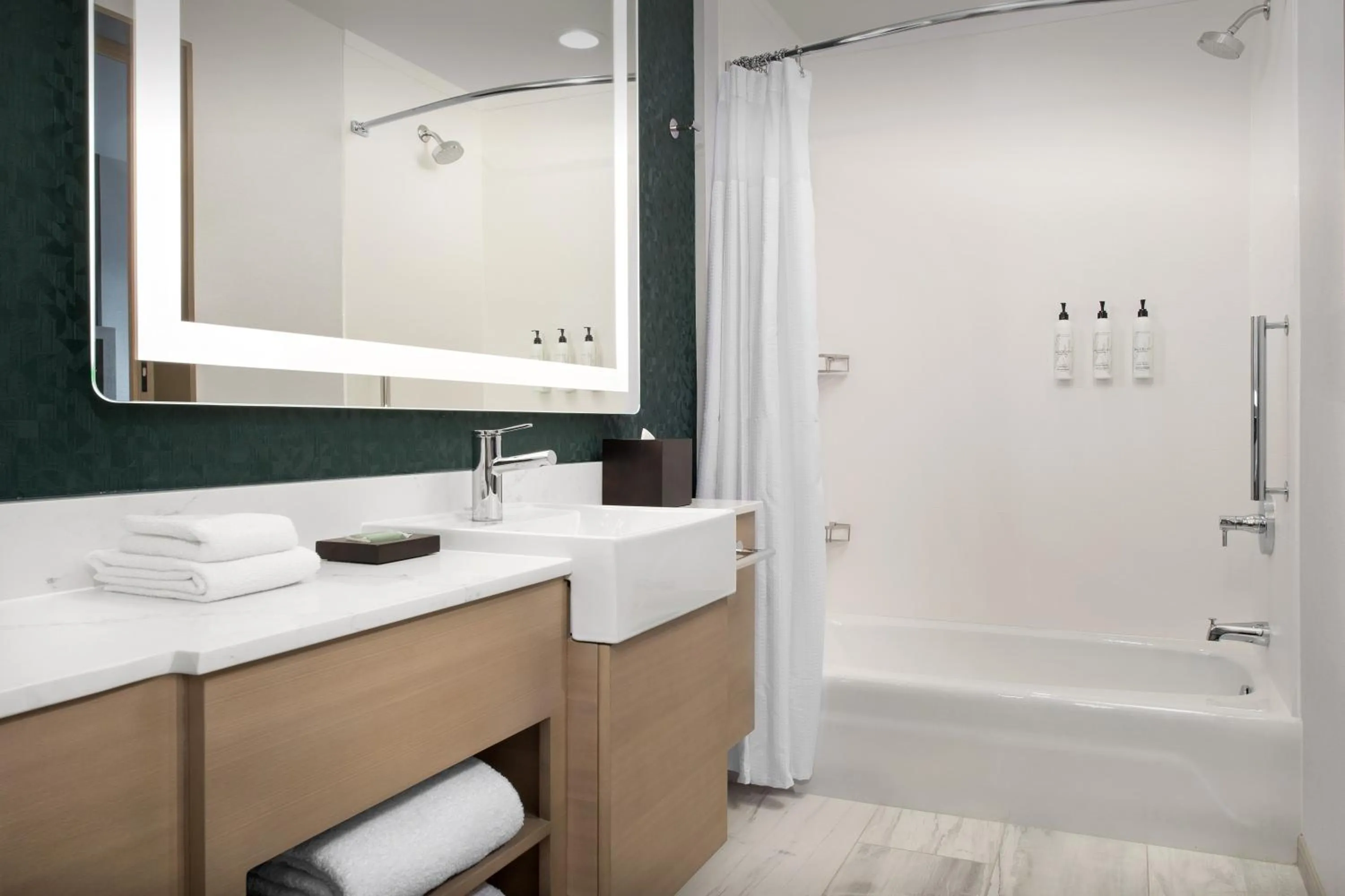 Bathroom in SpringHill Suites by Marriott Sandpoint