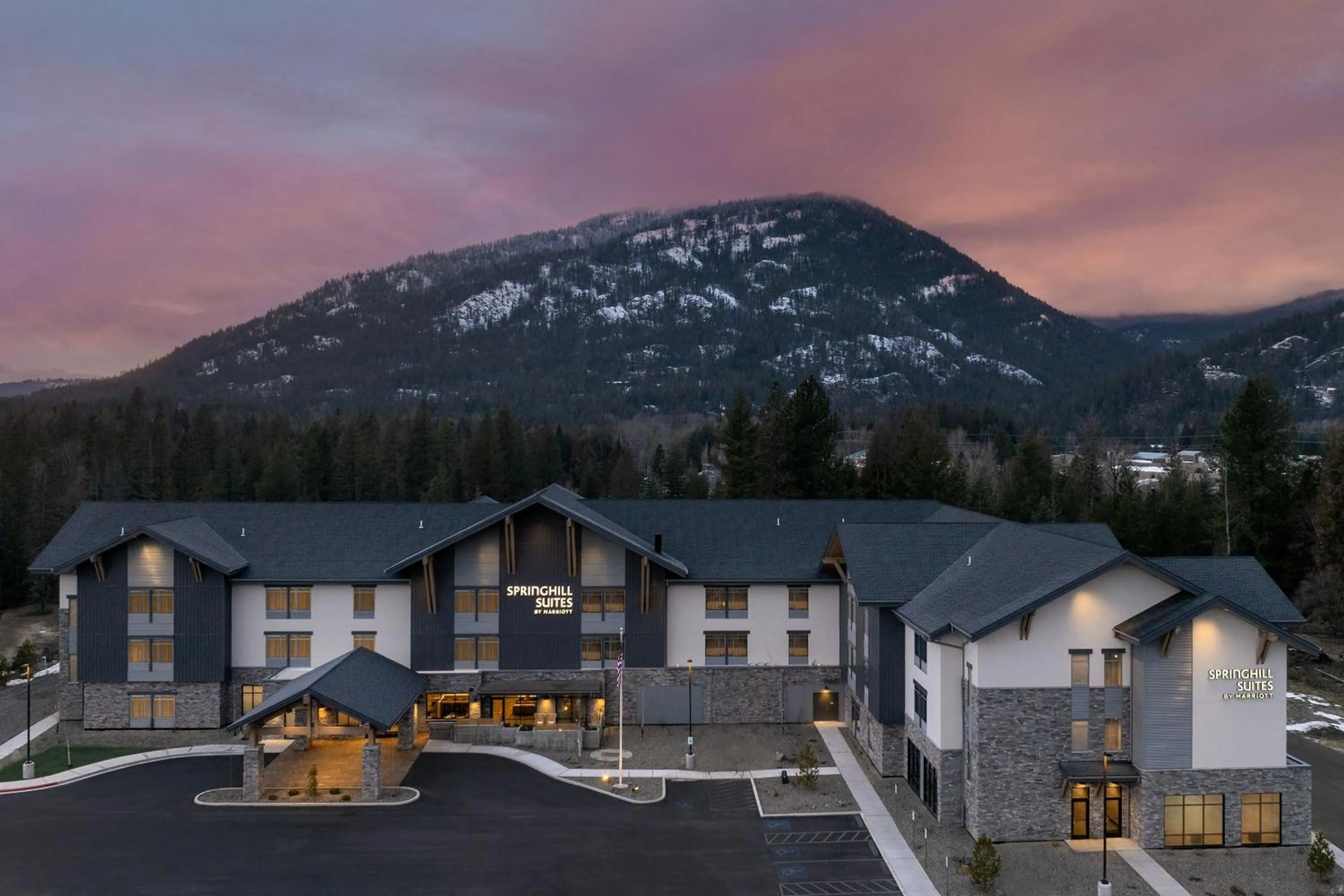 Property building in SpringHill Suites by Marriott Sandpoint