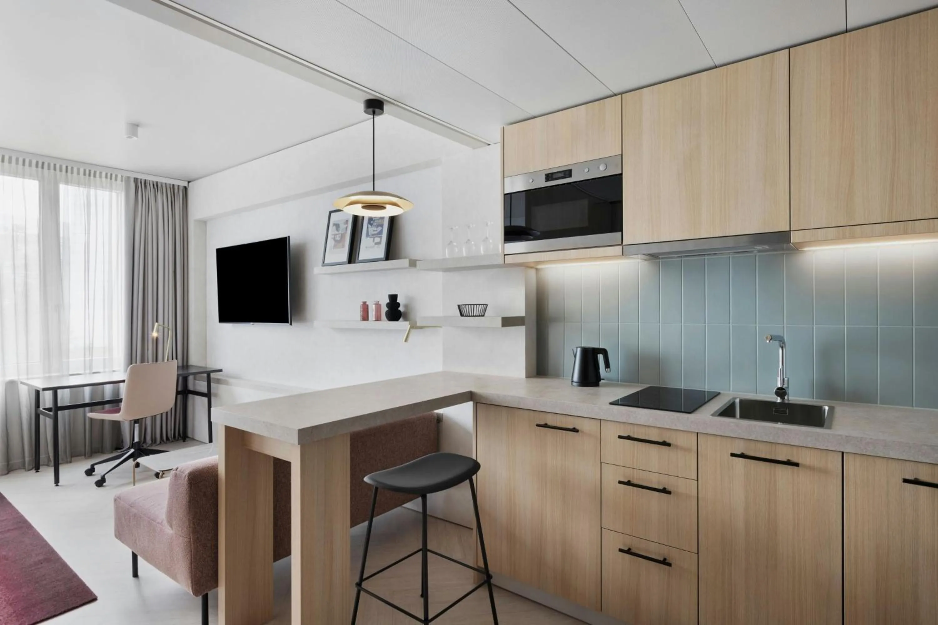 Kitchen or kitchenette in Residence Inn by Marriott Geneva City Nations