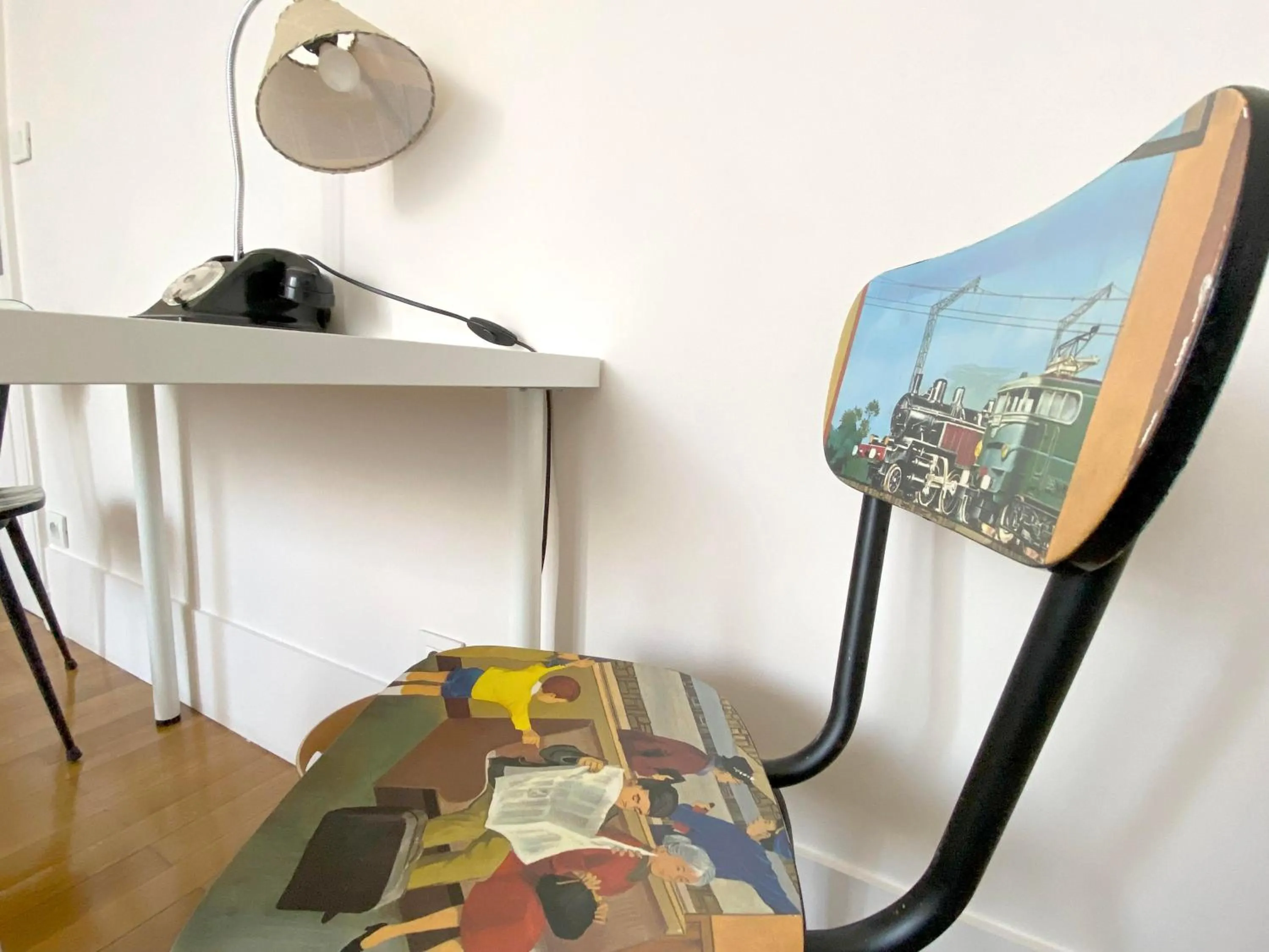 Decorative detail in La Villa Paris - B&B