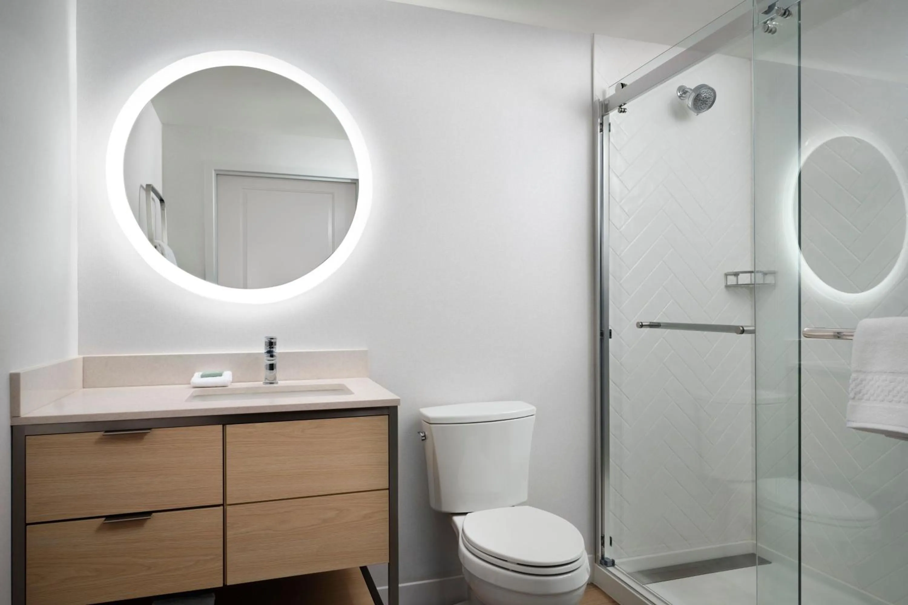Bathroom in TownePlace Suites by Marriott Marriott Barstow