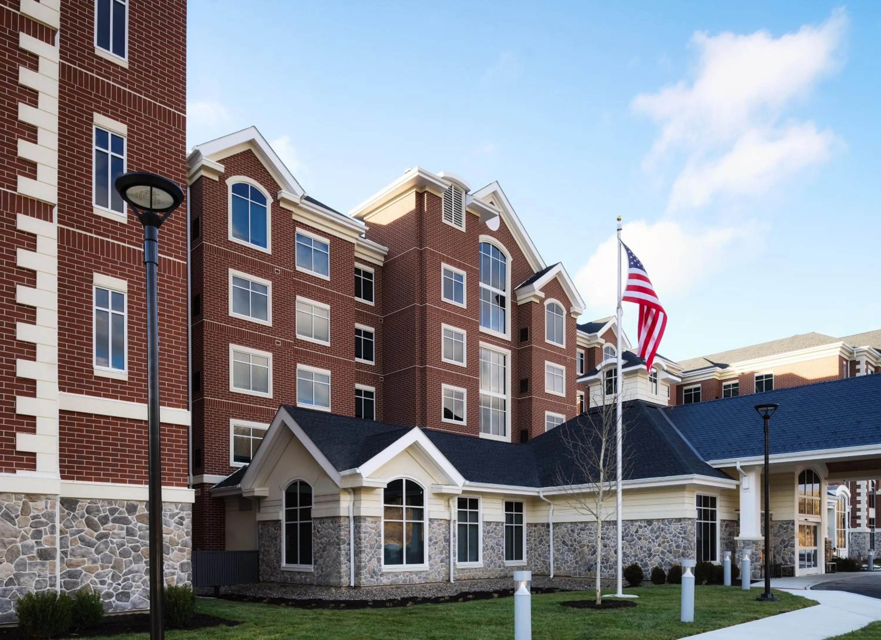 Property building in Inn at Bellefield Residence Inn by Marriott