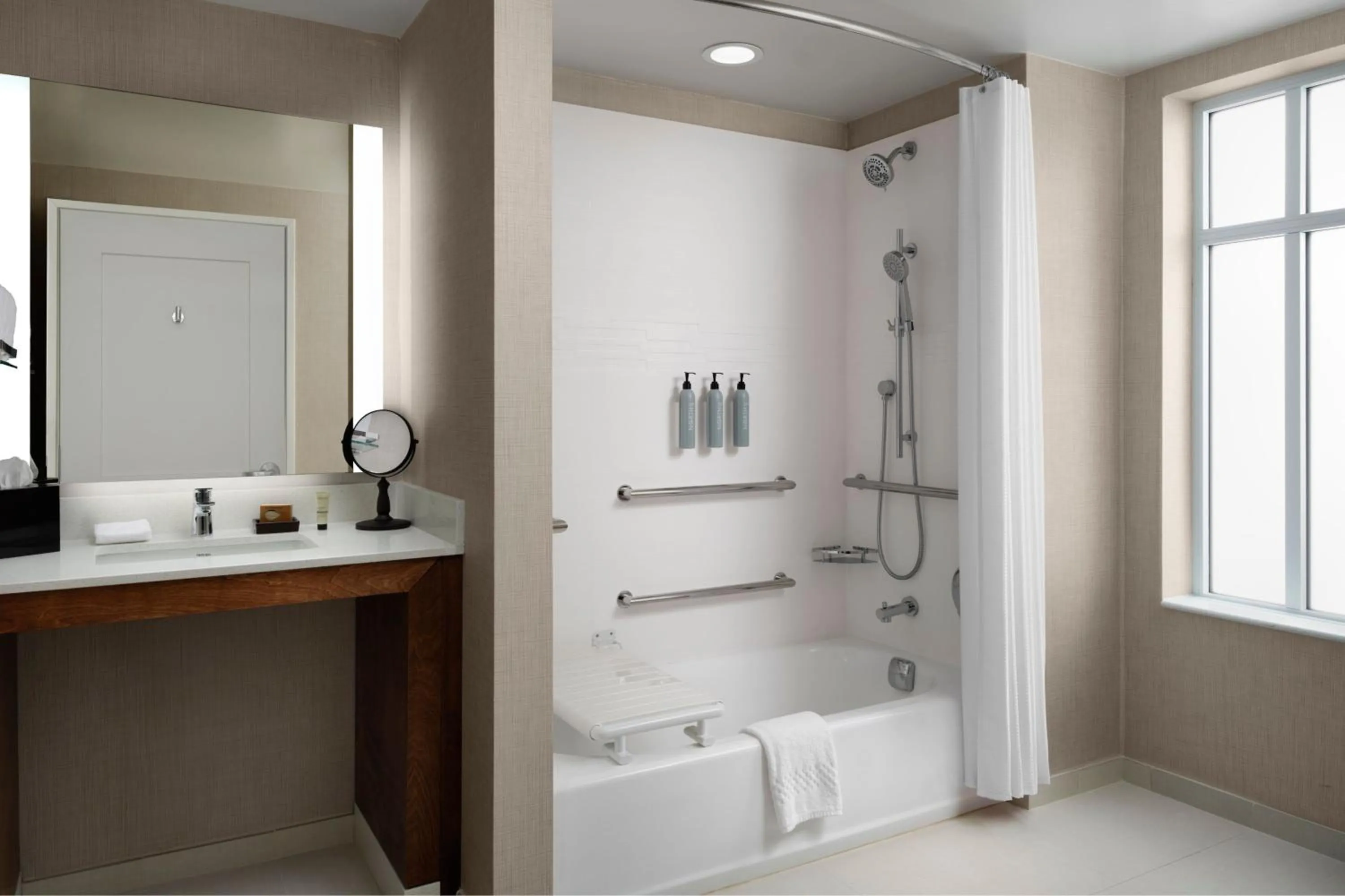 Bathroom in Inn at Bellefield Residence Inn by Marriott