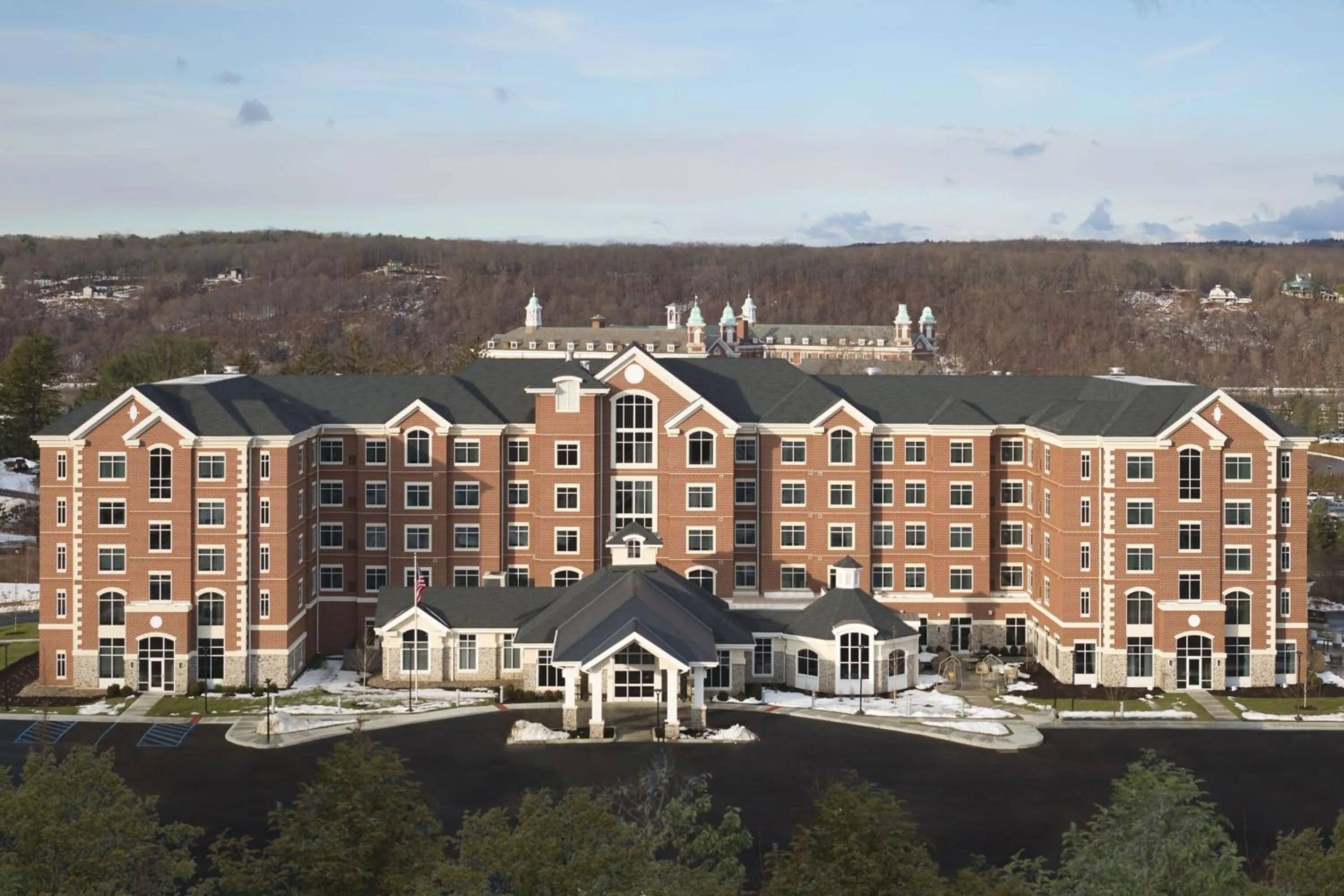 Property building in Inn at Bellefield Residence Inn by Marriott