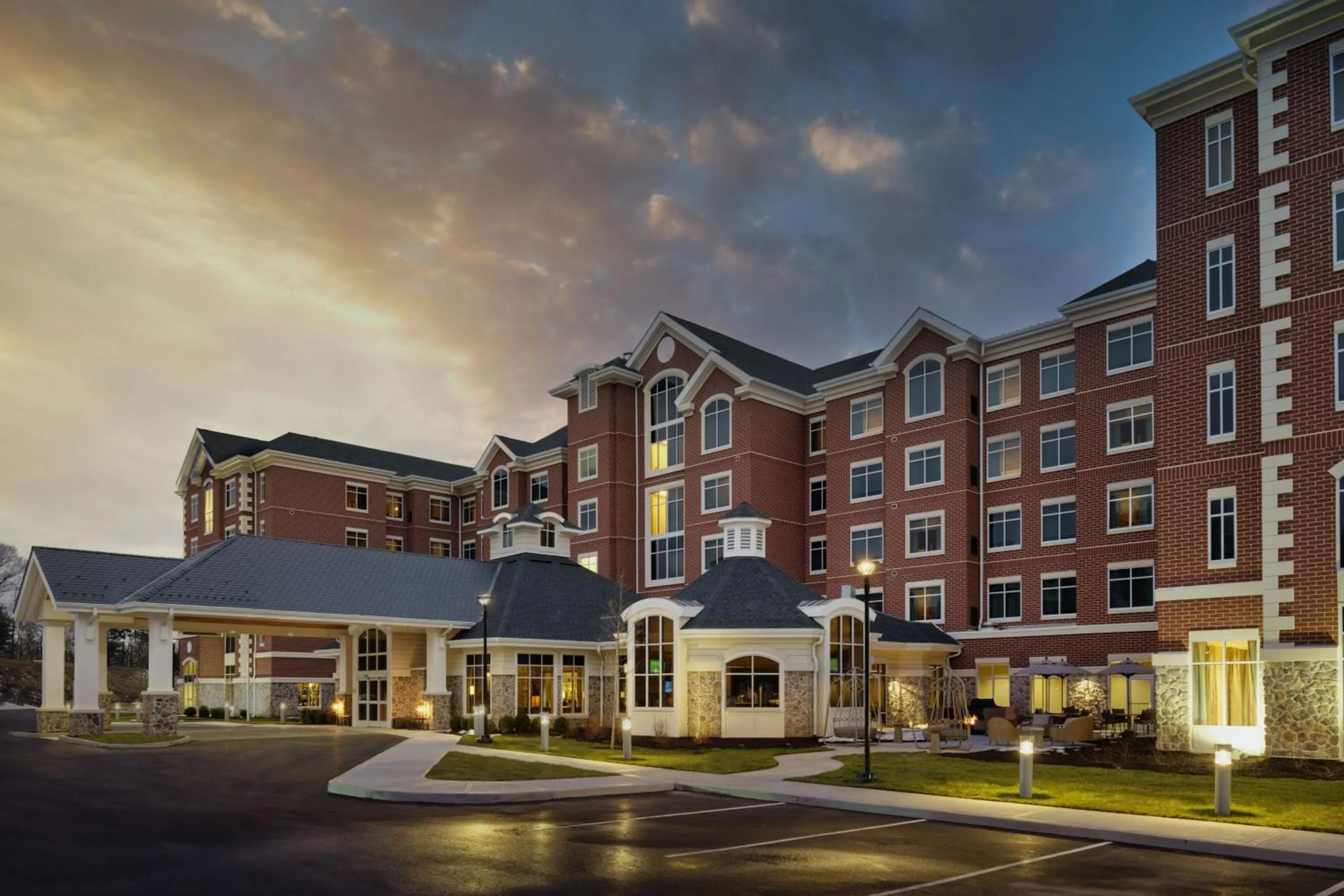 Property building in Inn at Bellefield Residence Inn by Marriott
