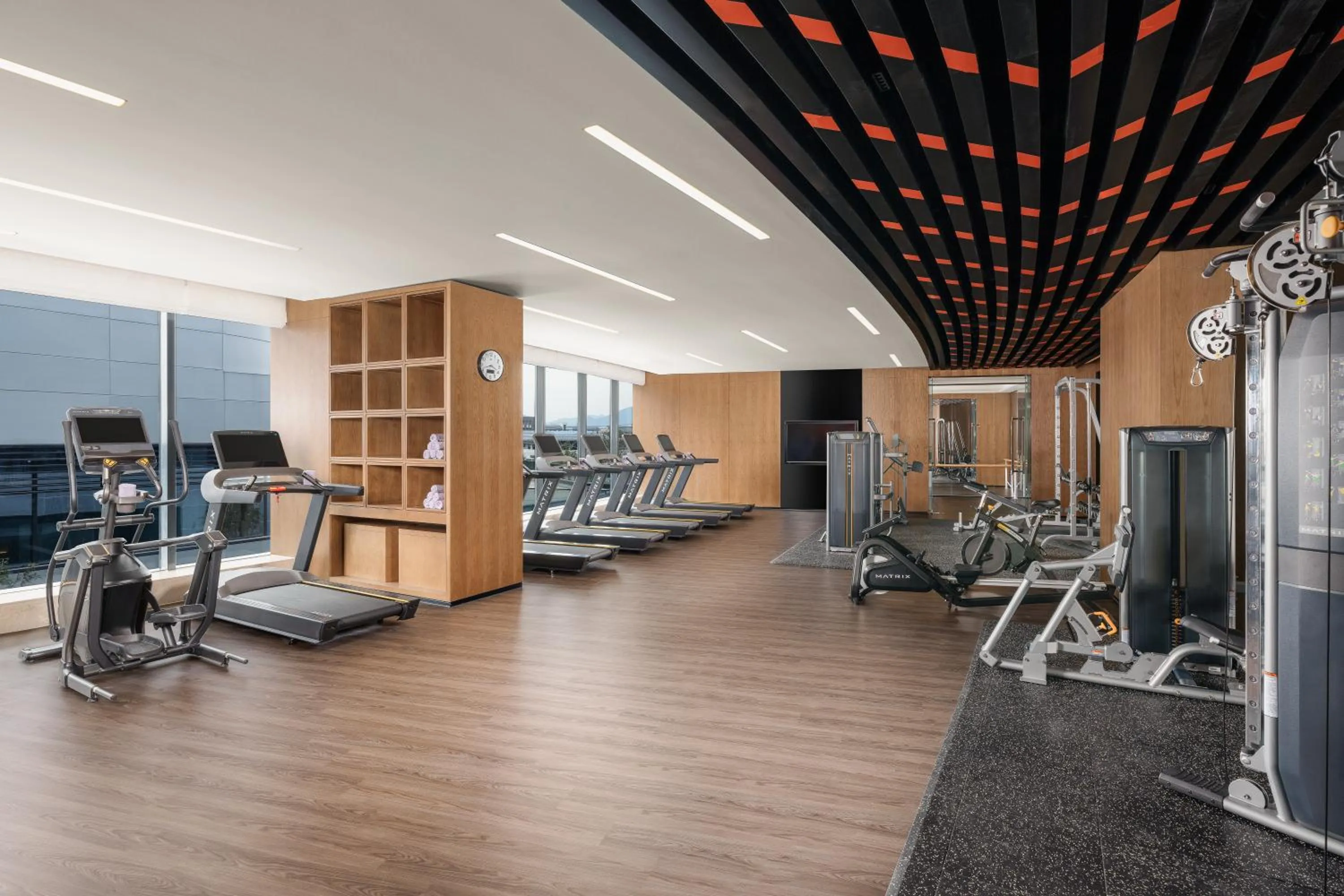 Fitness centre/facilities in Sheraton Pujiang