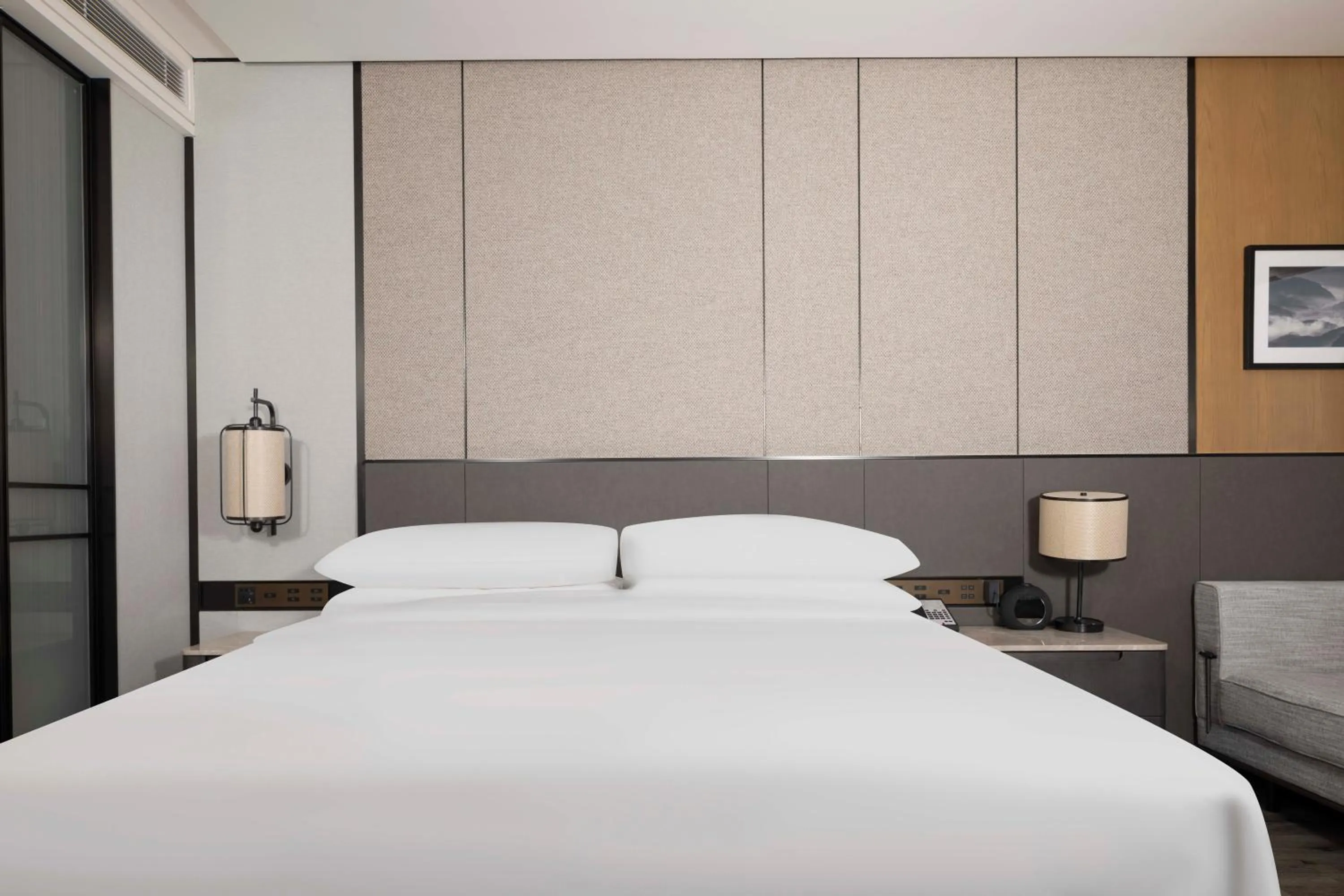 Bed in Sheraton Pujiang