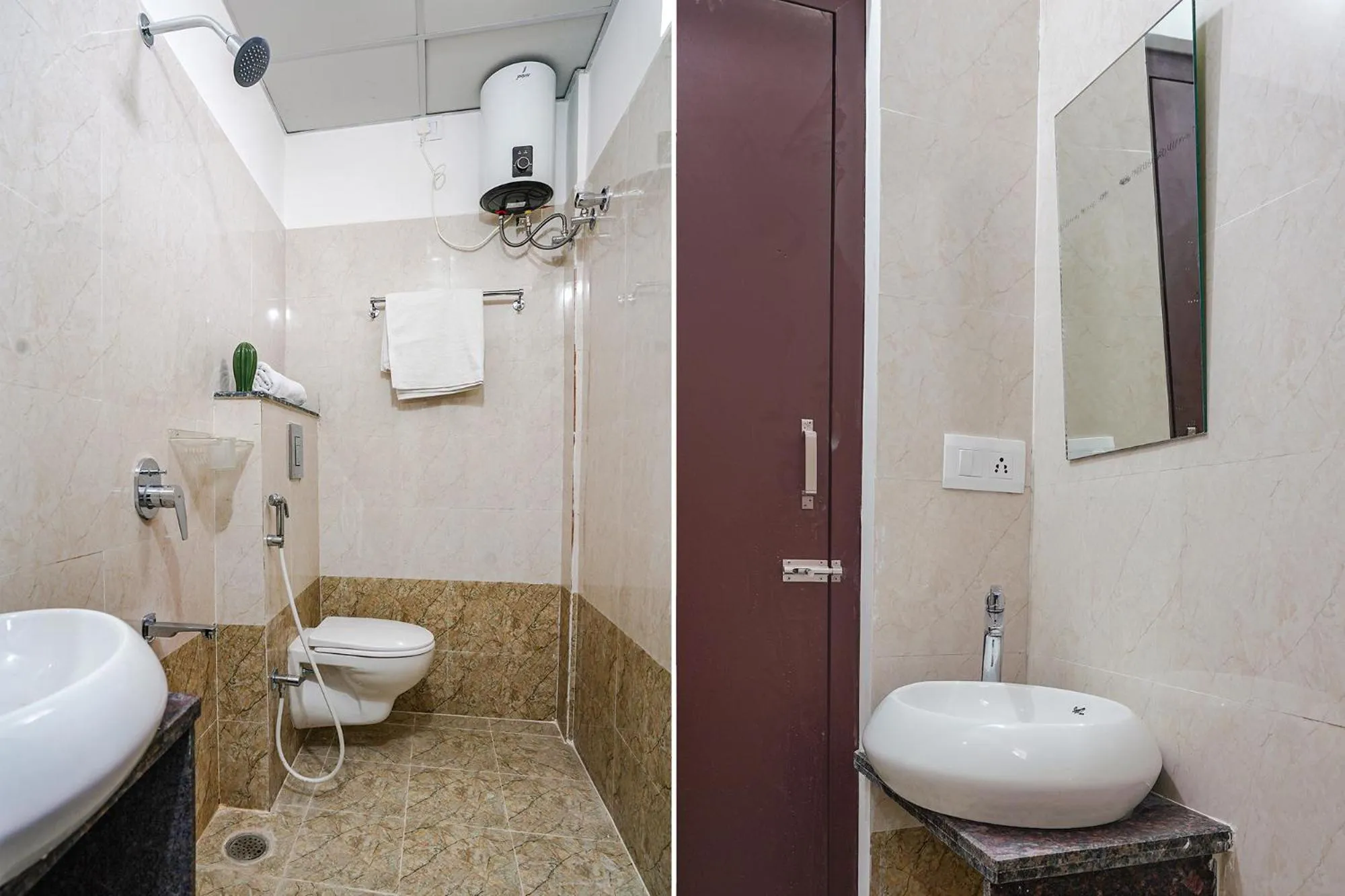 Bathroom in FabHotel Rooms 27 - Nr Hitech City