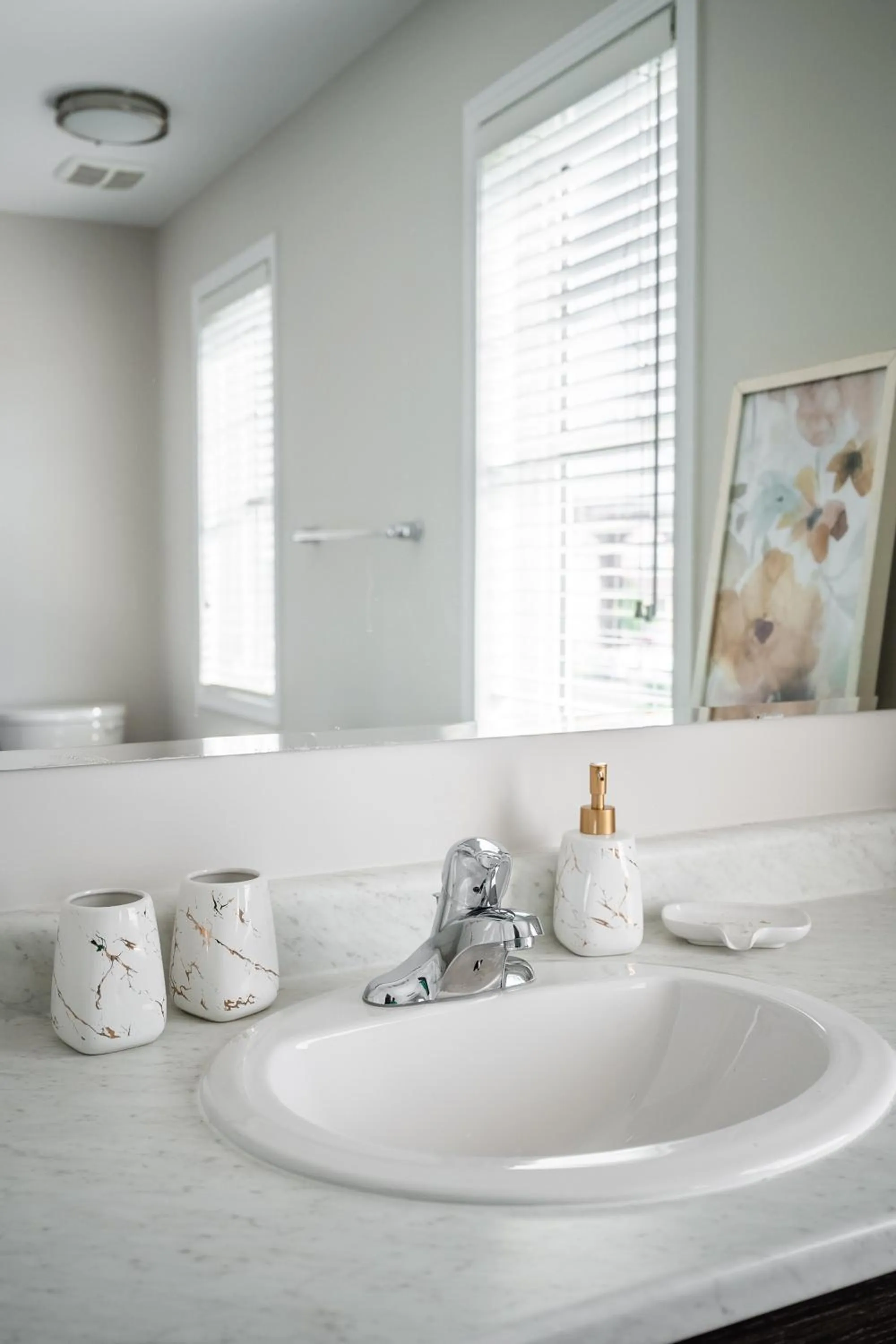 Bathroom in GlobalStay 3 Bedroom House with Parking Brampton