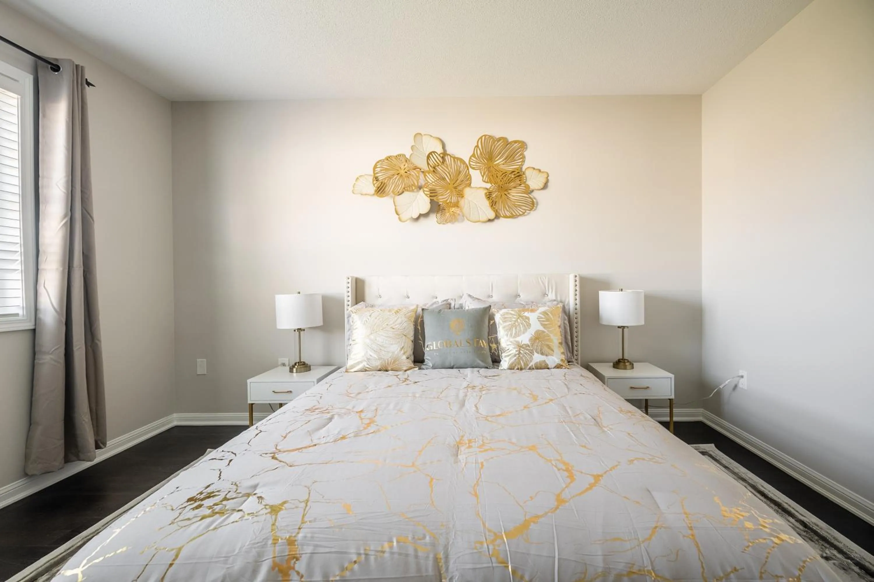 Bed in GlobalStay 3 Bedroom House with Parking Brampton