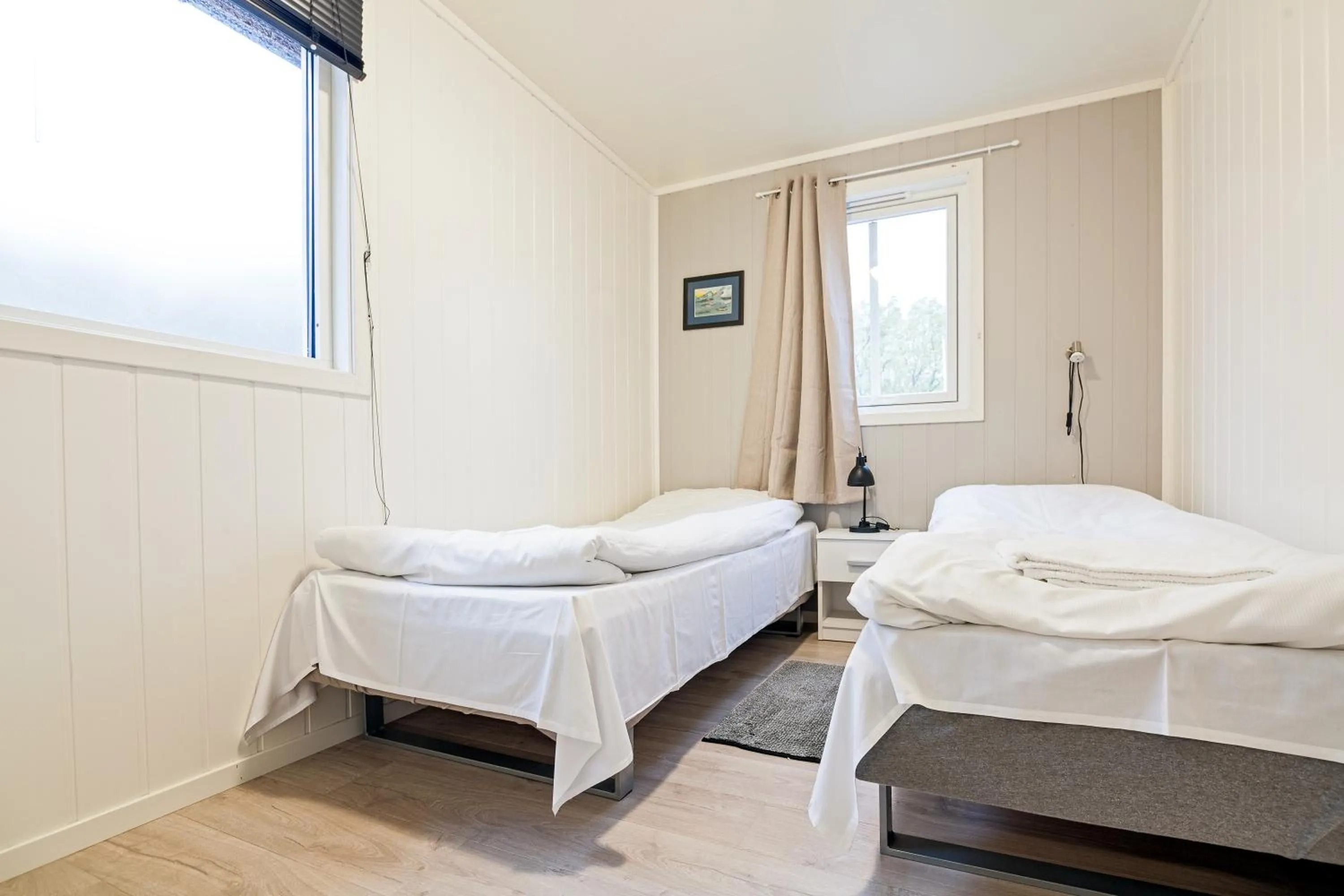 Bed in Sjøstrand Rorbuer