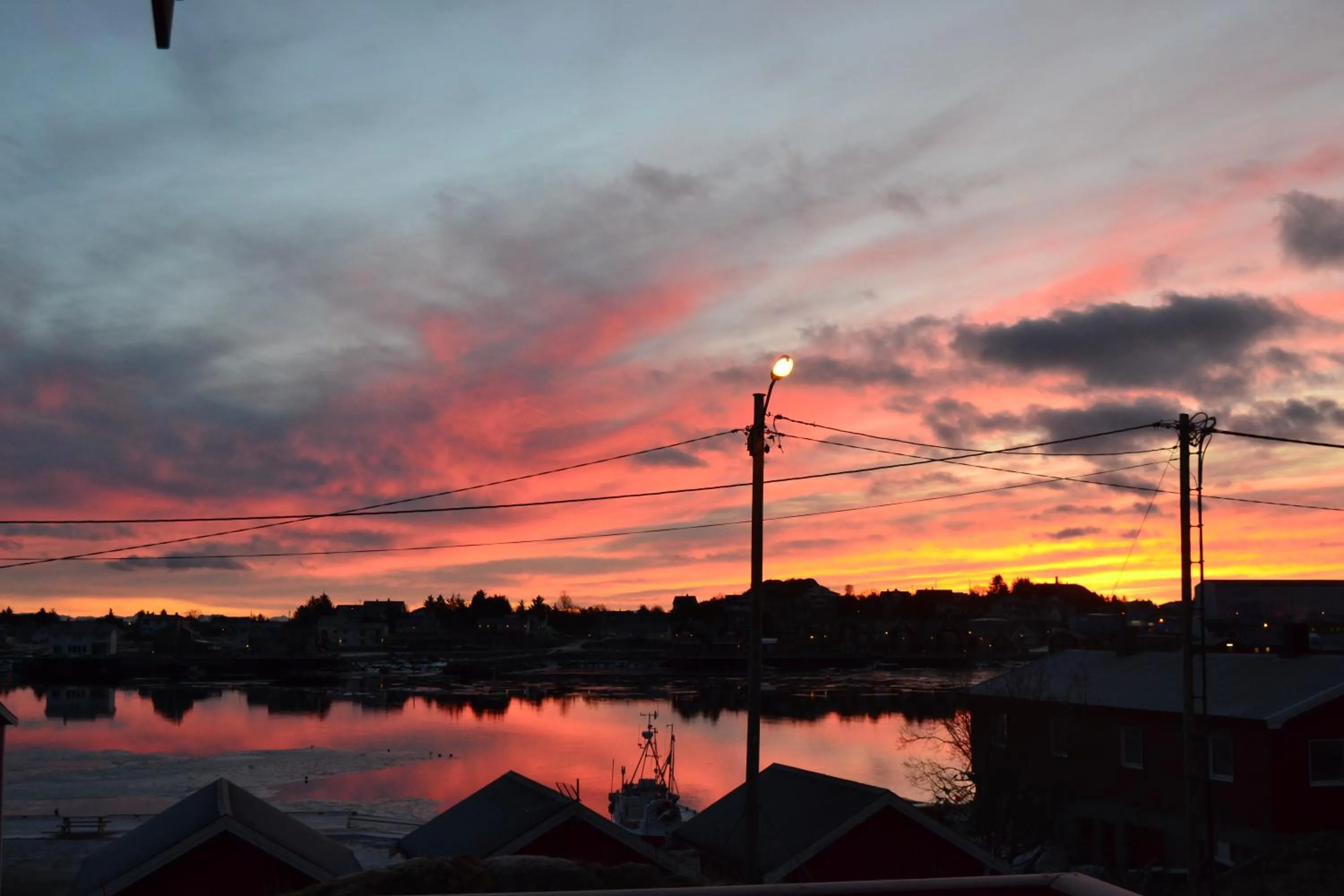 Natural landscape in Sjøstrand Rorbuer