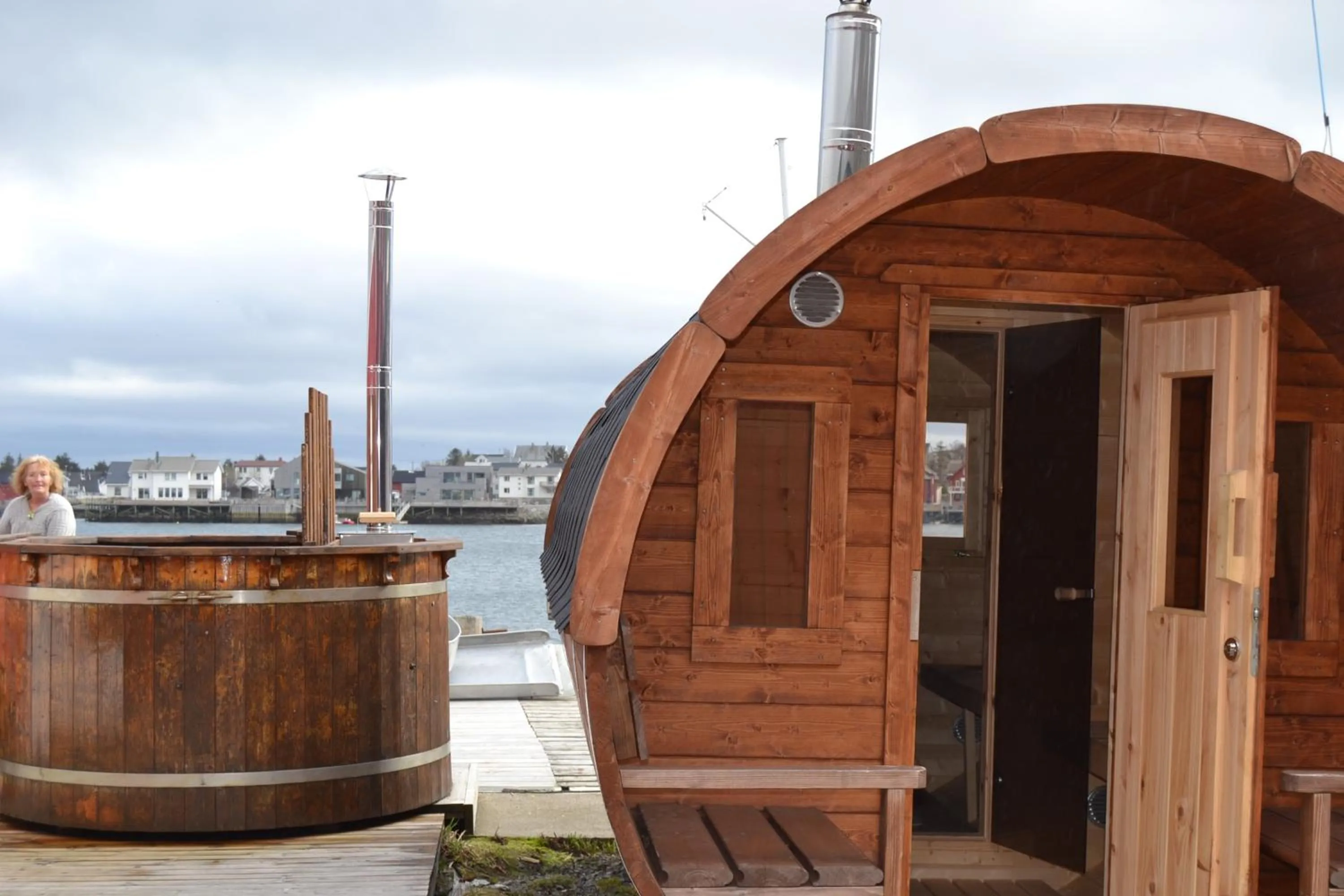 Sauna in Sjøstrand Rorbuer