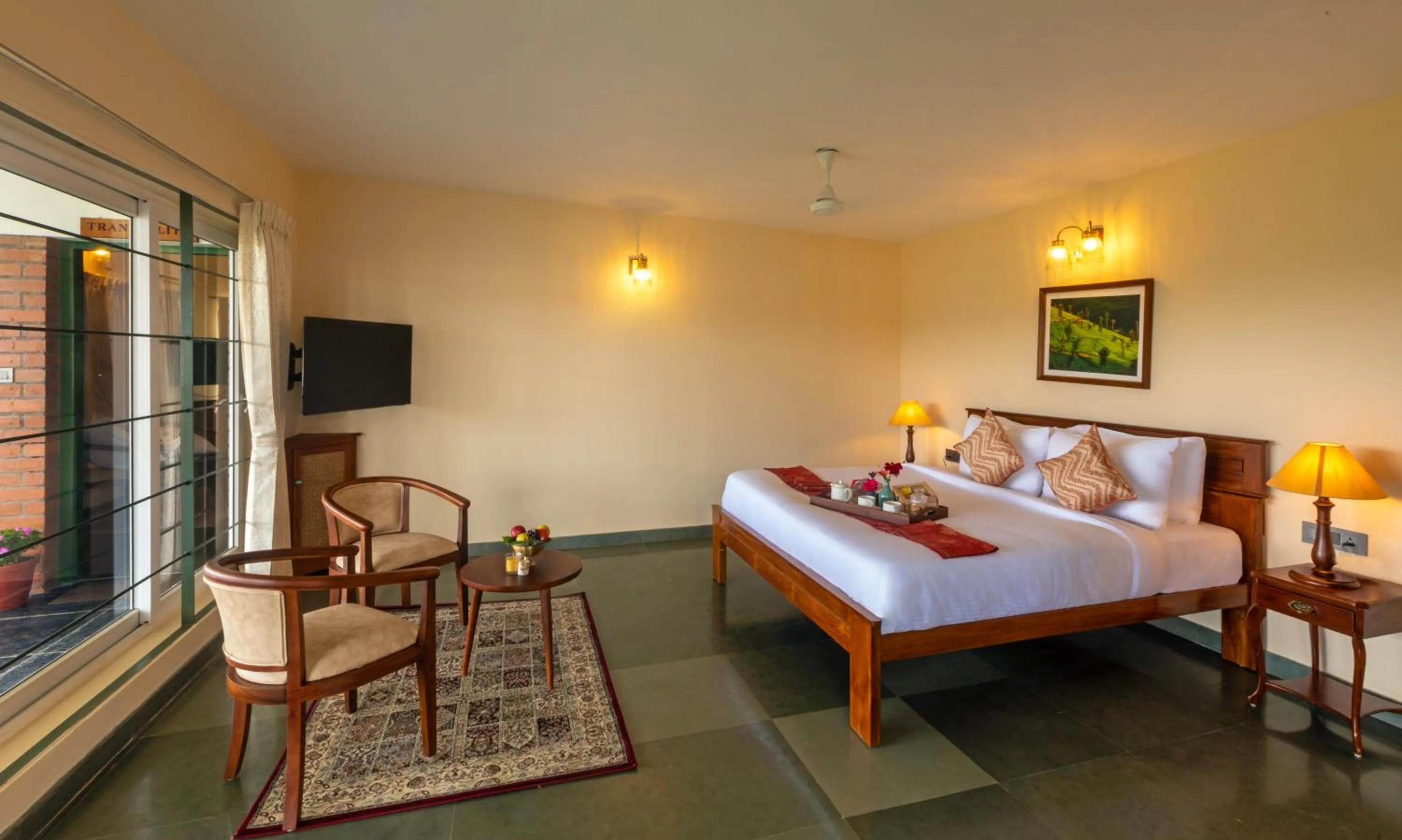 Bedroom, Bed in Solitude by Nature Resorts and Stays